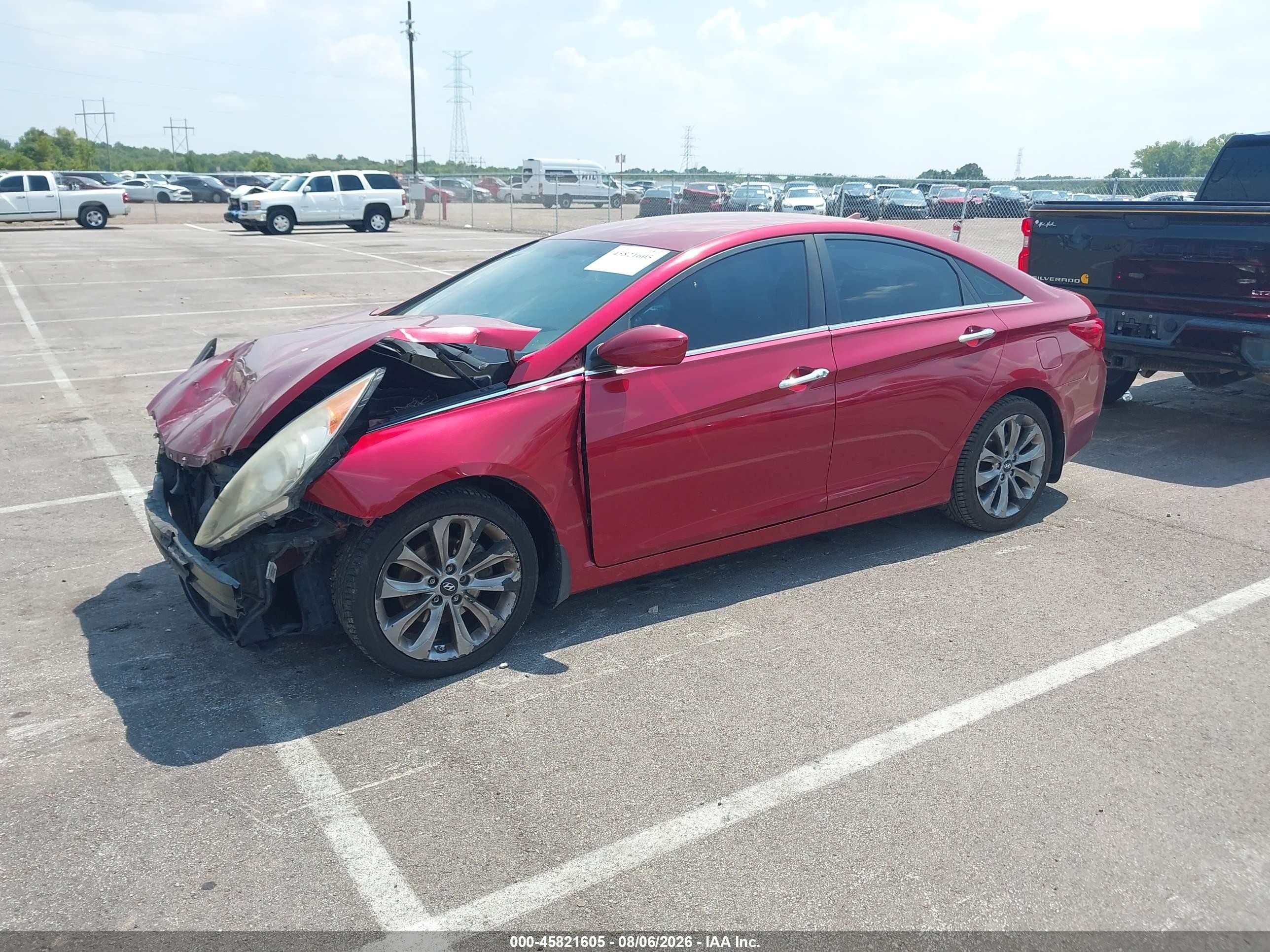2011 Hyundai Sonata Se Burgundy vin: 5NPEC4AC2BH190368