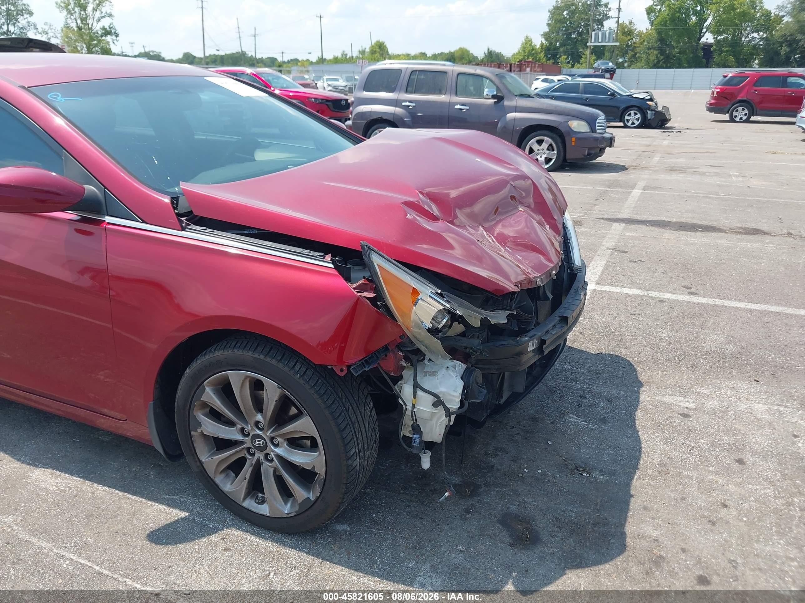 2011 Hyundai Sonata Se Burgundy vin: 5NPEC4AC2BH190368