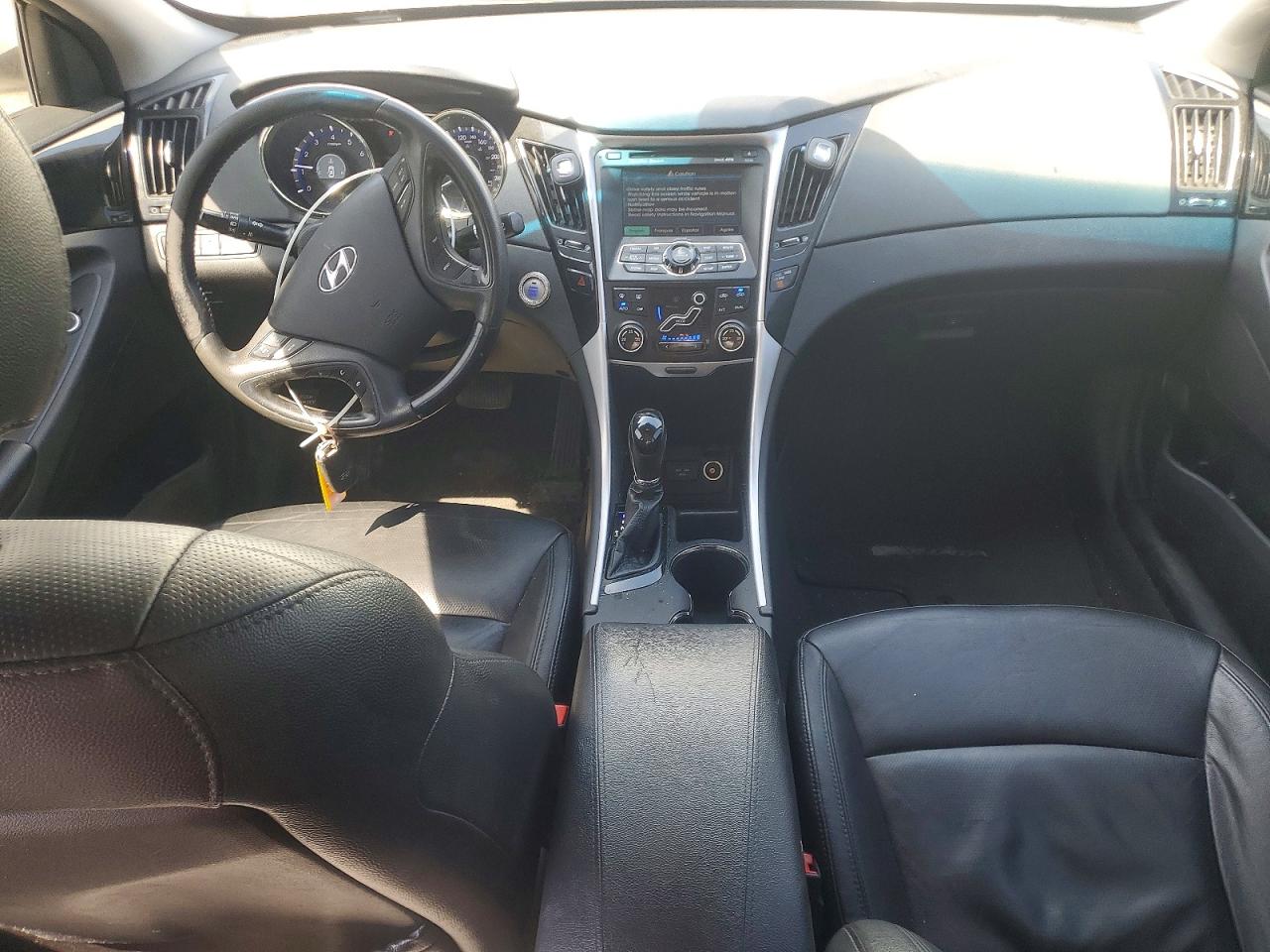 2011 Hyundai Sonata Se White vin: 5NPEC4AC2BH214474