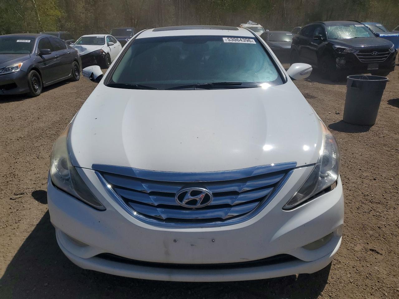 2011 Hyundai Sonata Se White vin: 5NPEC4AC2BH214474