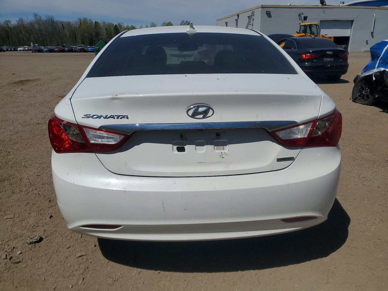 2011 Hyundai Sonata Se White vin: 5NPEC4AC2BH214474