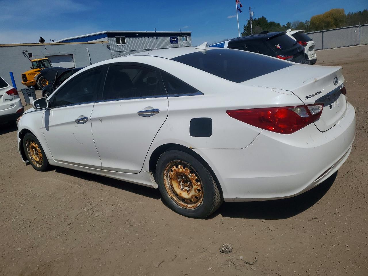 2011 Hyundai Sonata Se White vin: 5NPEC4AC2BH214474