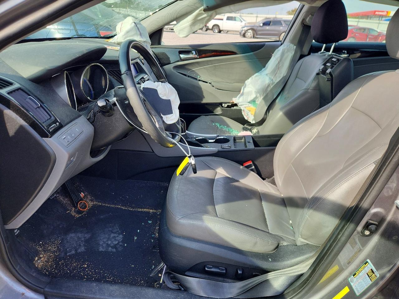 2011 Hyundai Sonata Limited Gray vin: 5NPEC4AC2BH234823