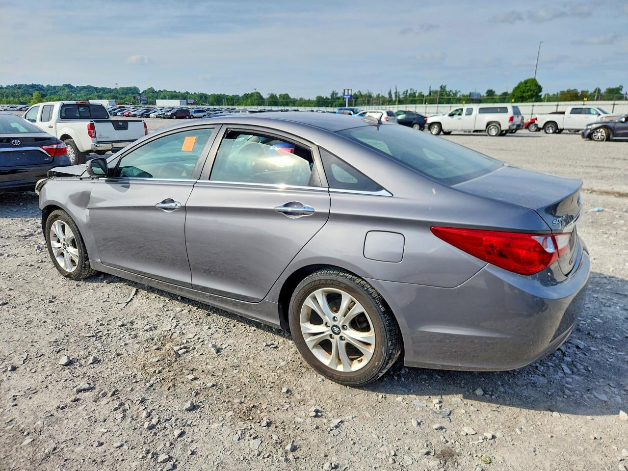 2011 Hyundai Sonata Limited Gray vin: 5NPEC4AC2BH234823