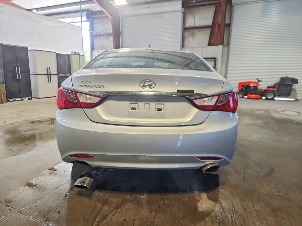 2011 Hyundai Sonata Se Silver vin: 5NPEC4AC2BH252660