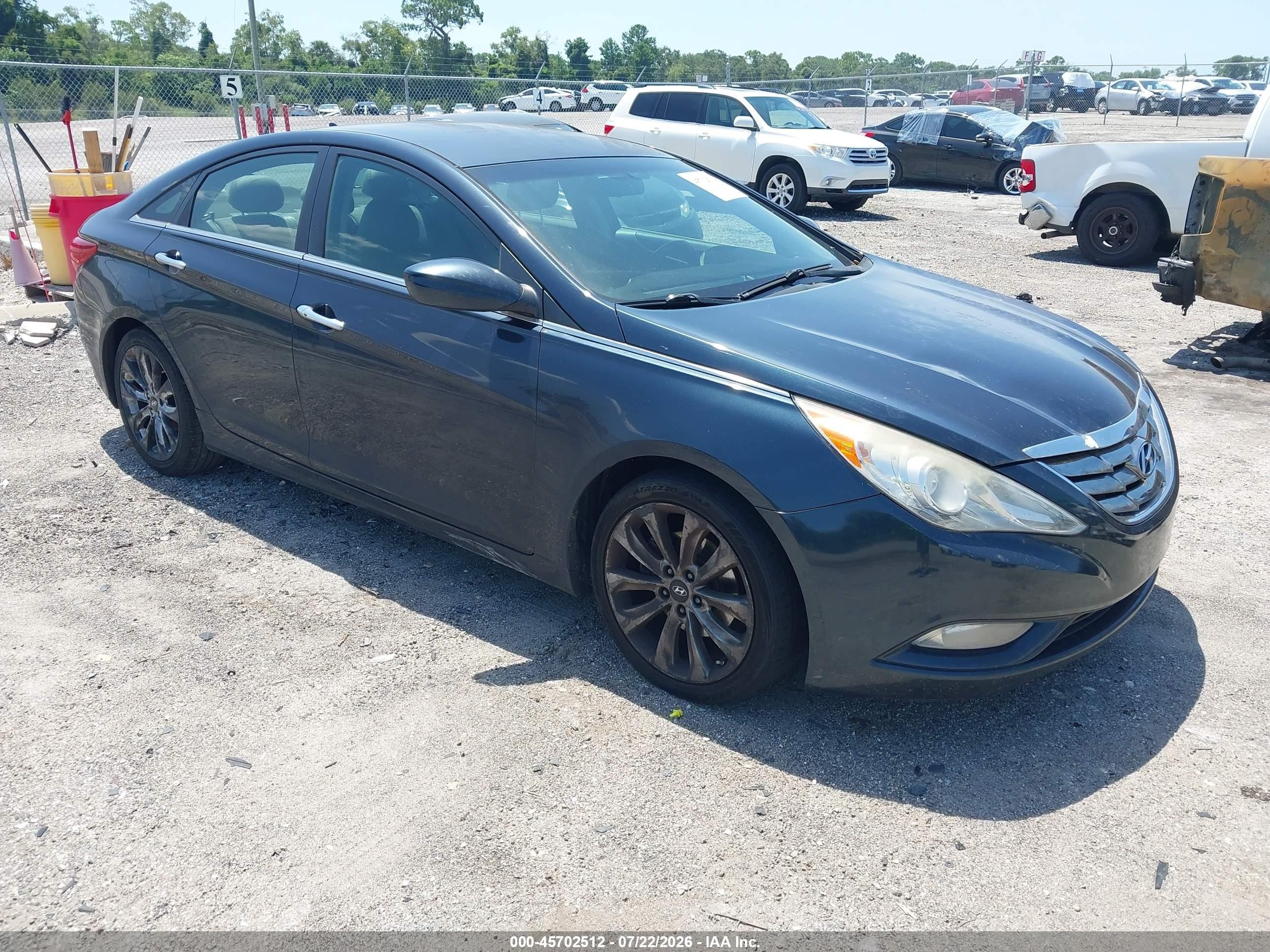 2011 Hyundai Sonata Se Серый vin: 5NPEC4AC2BH254201