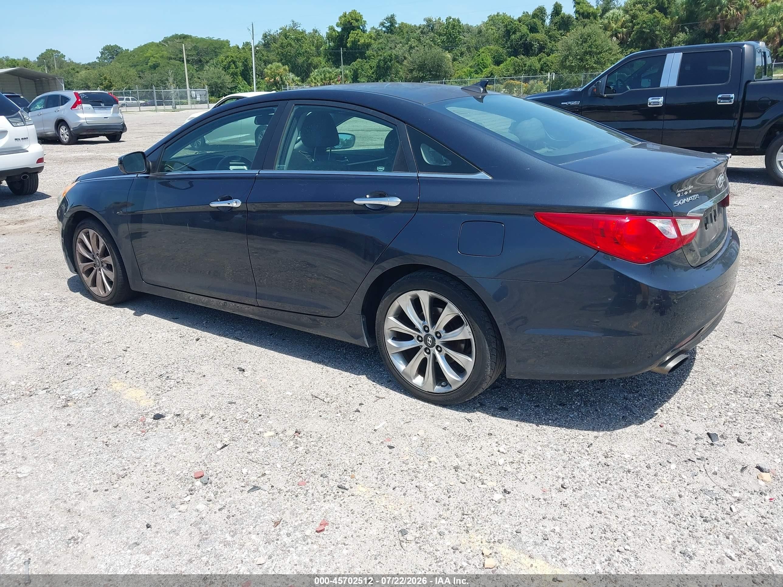 2011 Hyundai Sonata Se Серый vin: 5NPEC4AC2BH254201