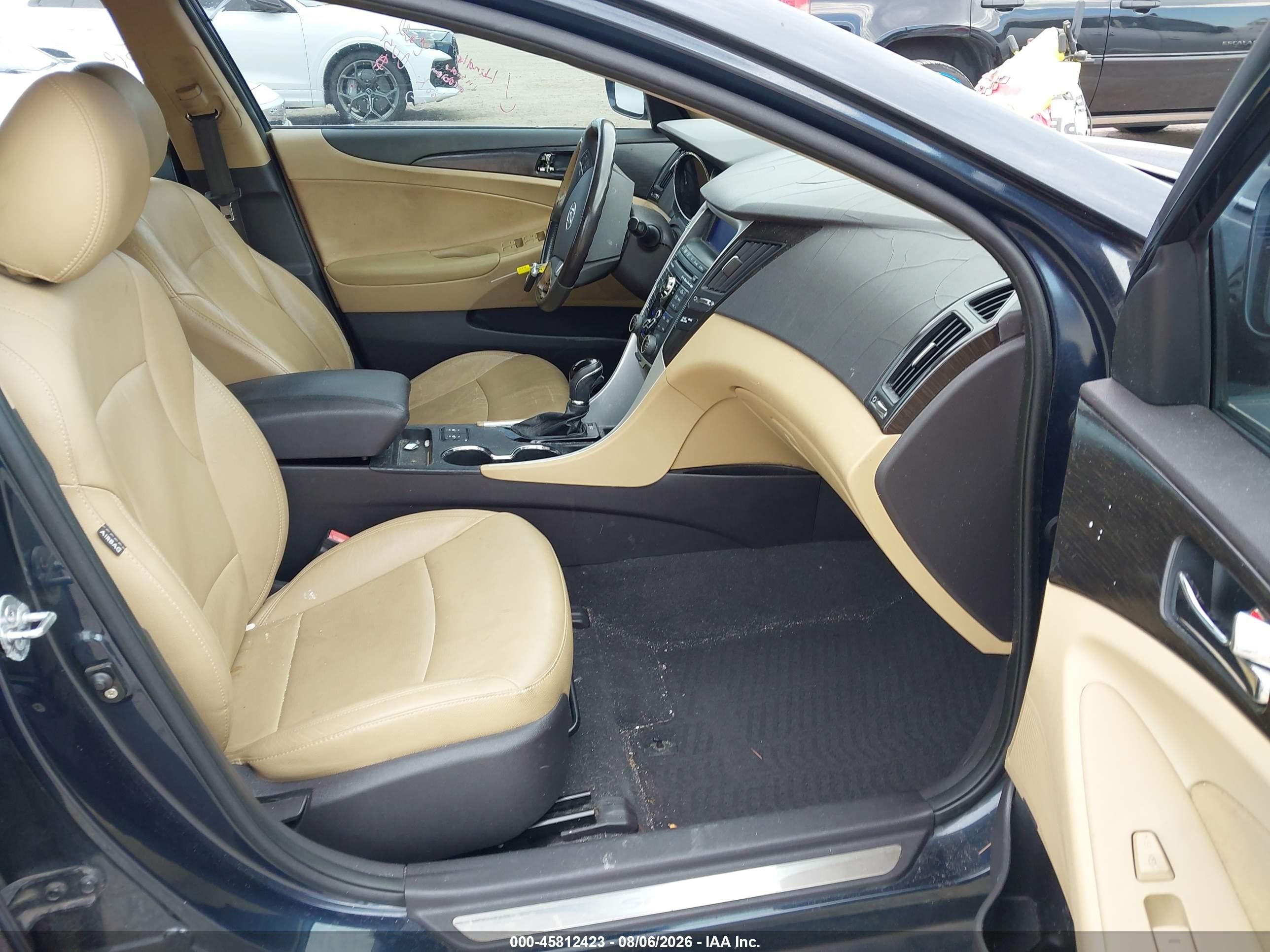 2011 Hyundai Sonata Limited Navy vin: 5NPEC4AC2BH261634