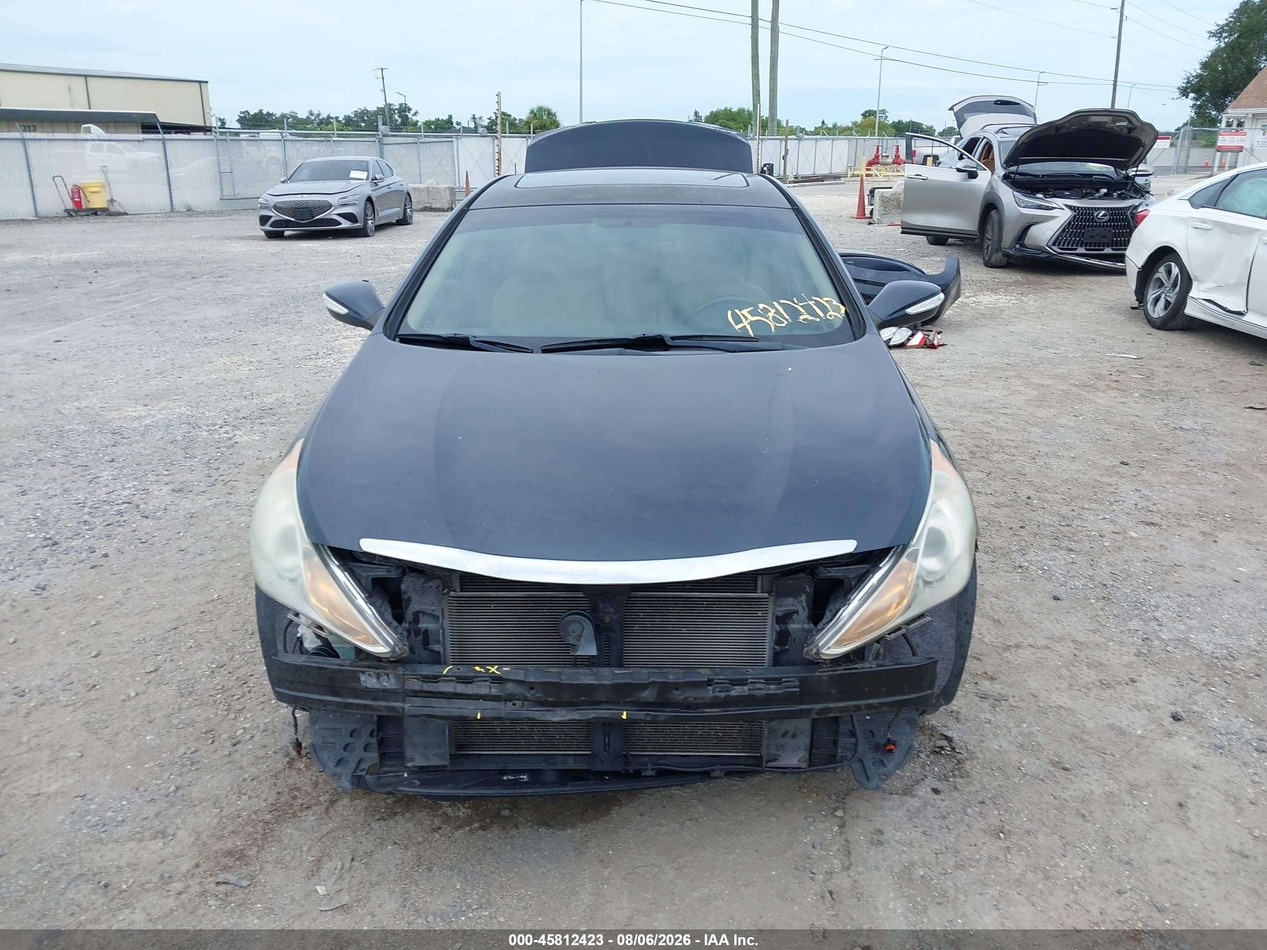 2011 Hyundai Sonata Limited Navy vin: 5NPEC4AC2BH261634