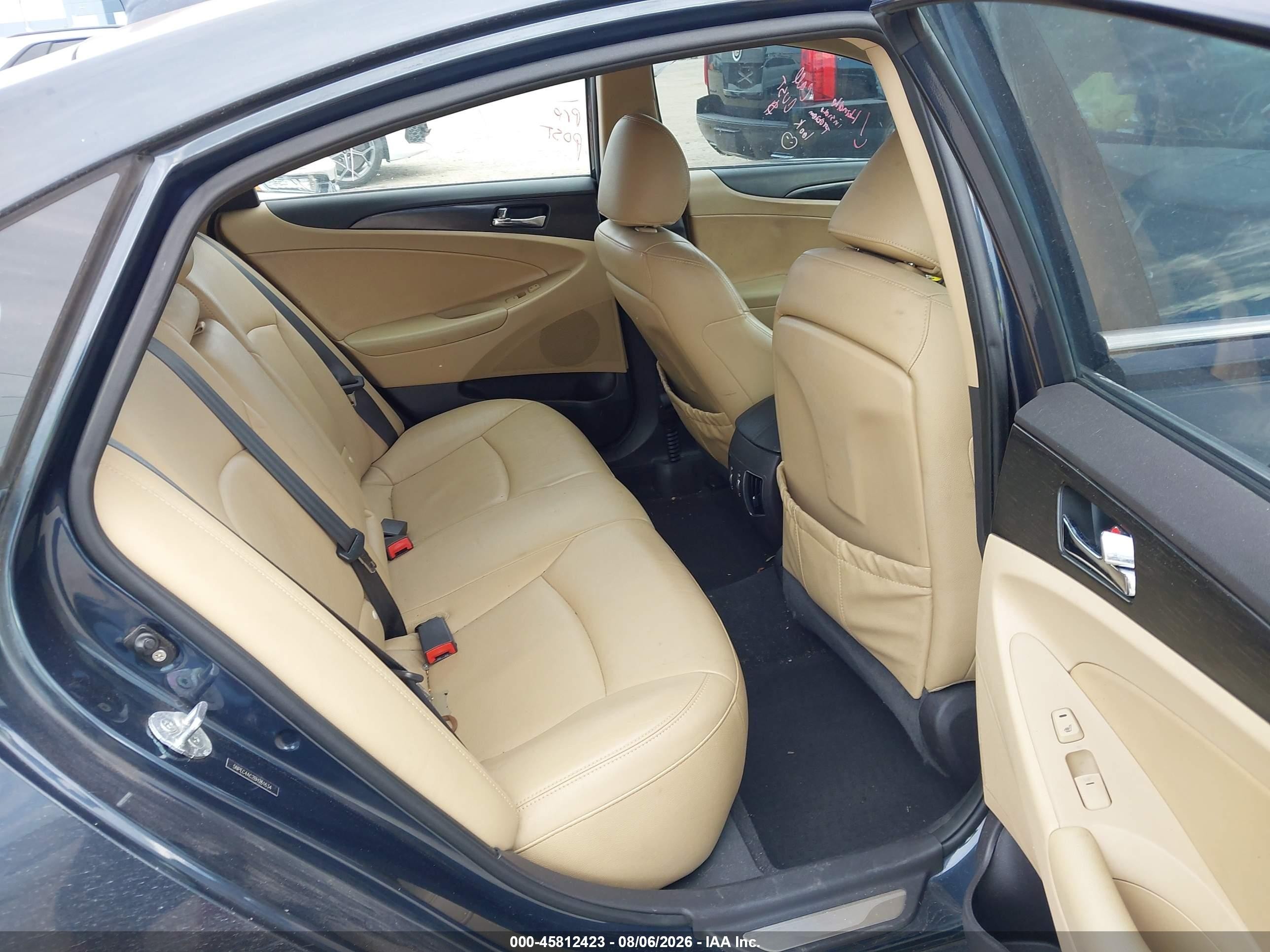 2011 Hyundai Sonata Limited Navy vin: 5NPEC4AC2BH261634