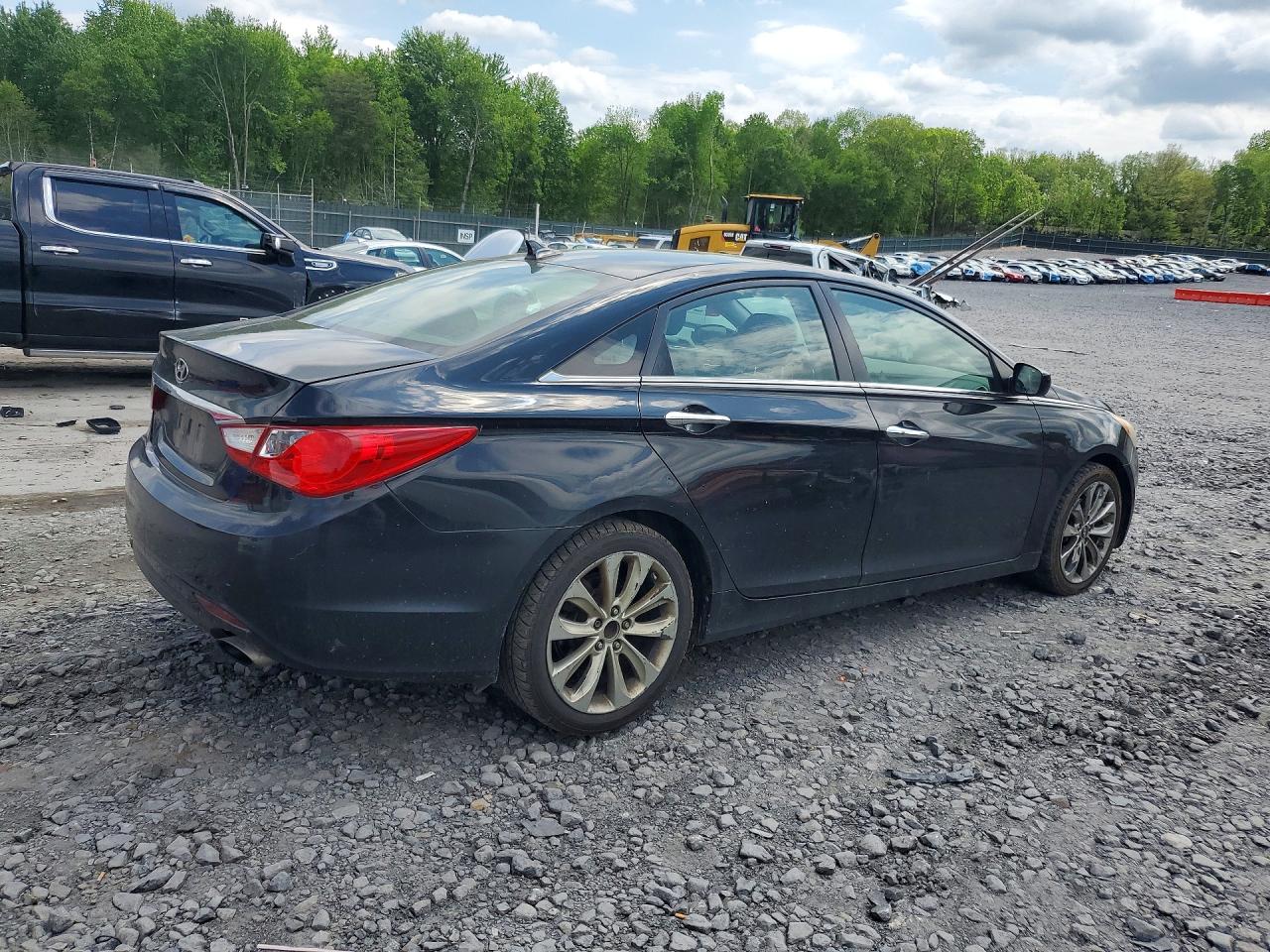 2011 Hyundai Sonata Se Black vin: 5NPEC4AC2BH271449