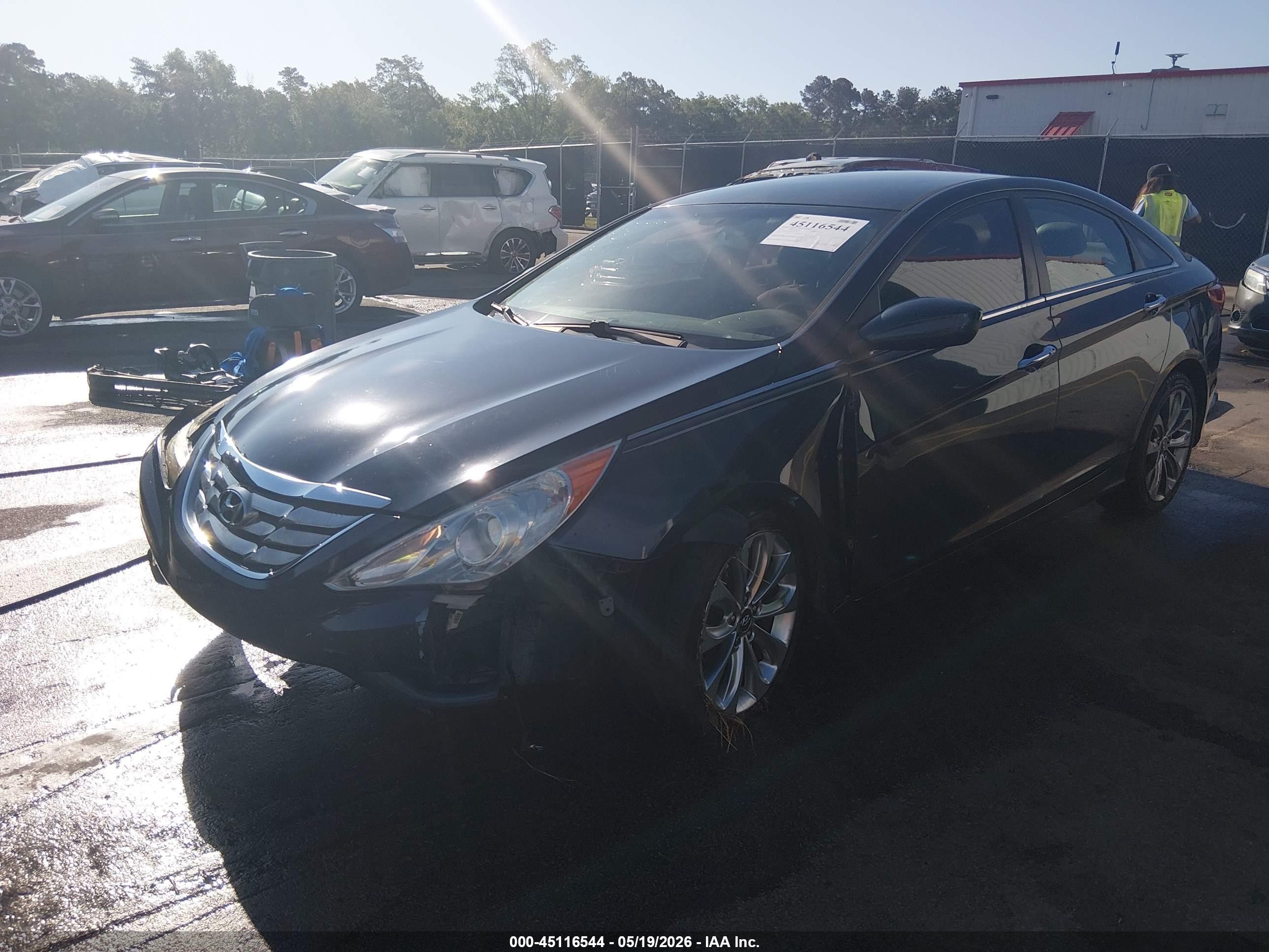2011 Hyundai Sonata Se Blue vin: 5NPEC4AC2BH289255