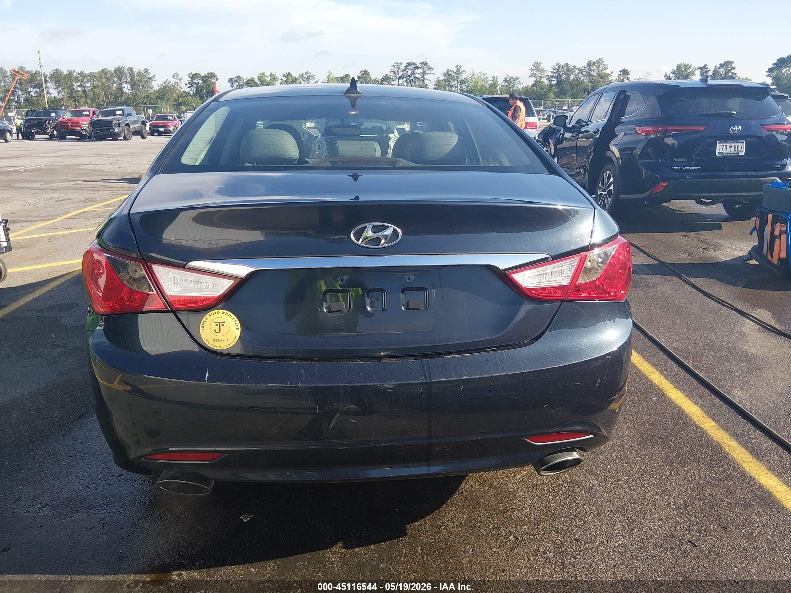 2011 Hyundai Sonata Se Blue vin: 5NPEC4AC2BH289255