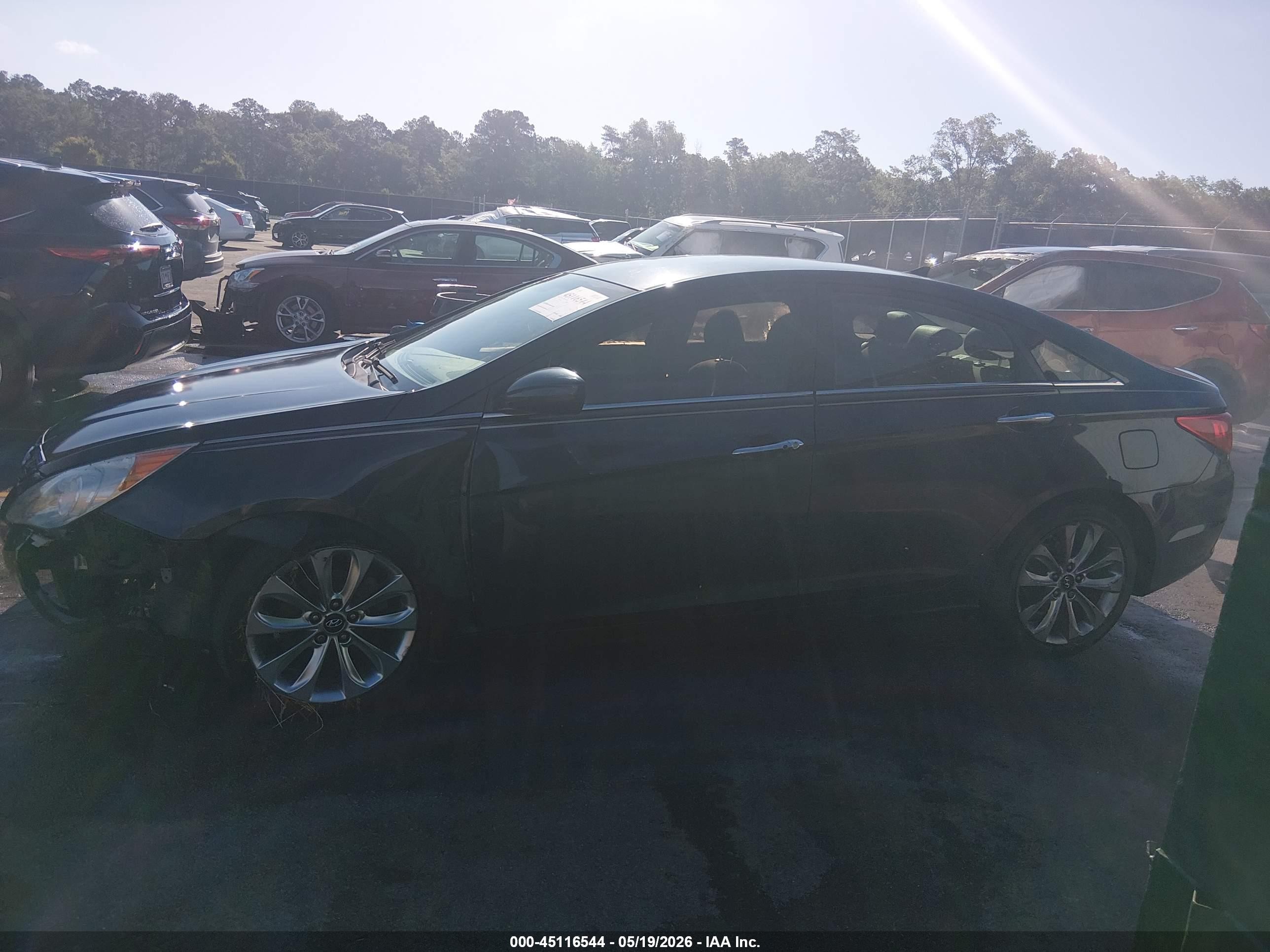 2011 Hyundai Sonata Se Blue vin: 5NPEC4AC2BH289255