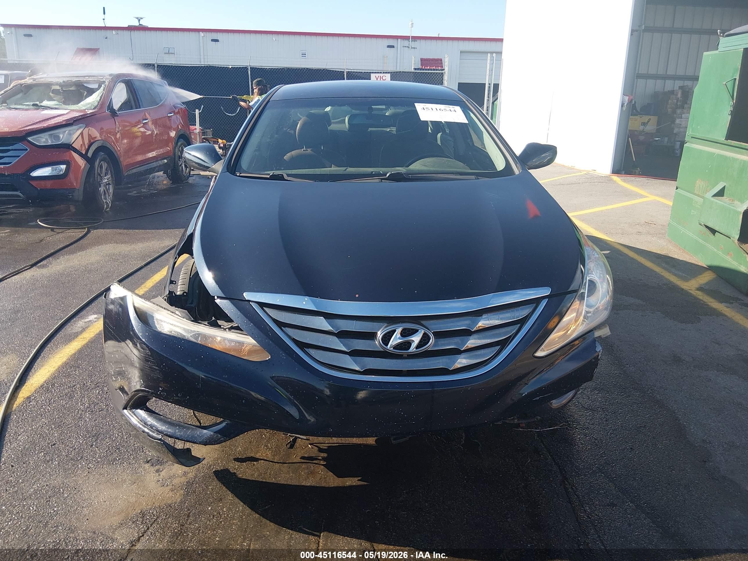 2011 Hyundai Sonata Se Blue vin: 5NPEC4AC2BH289255