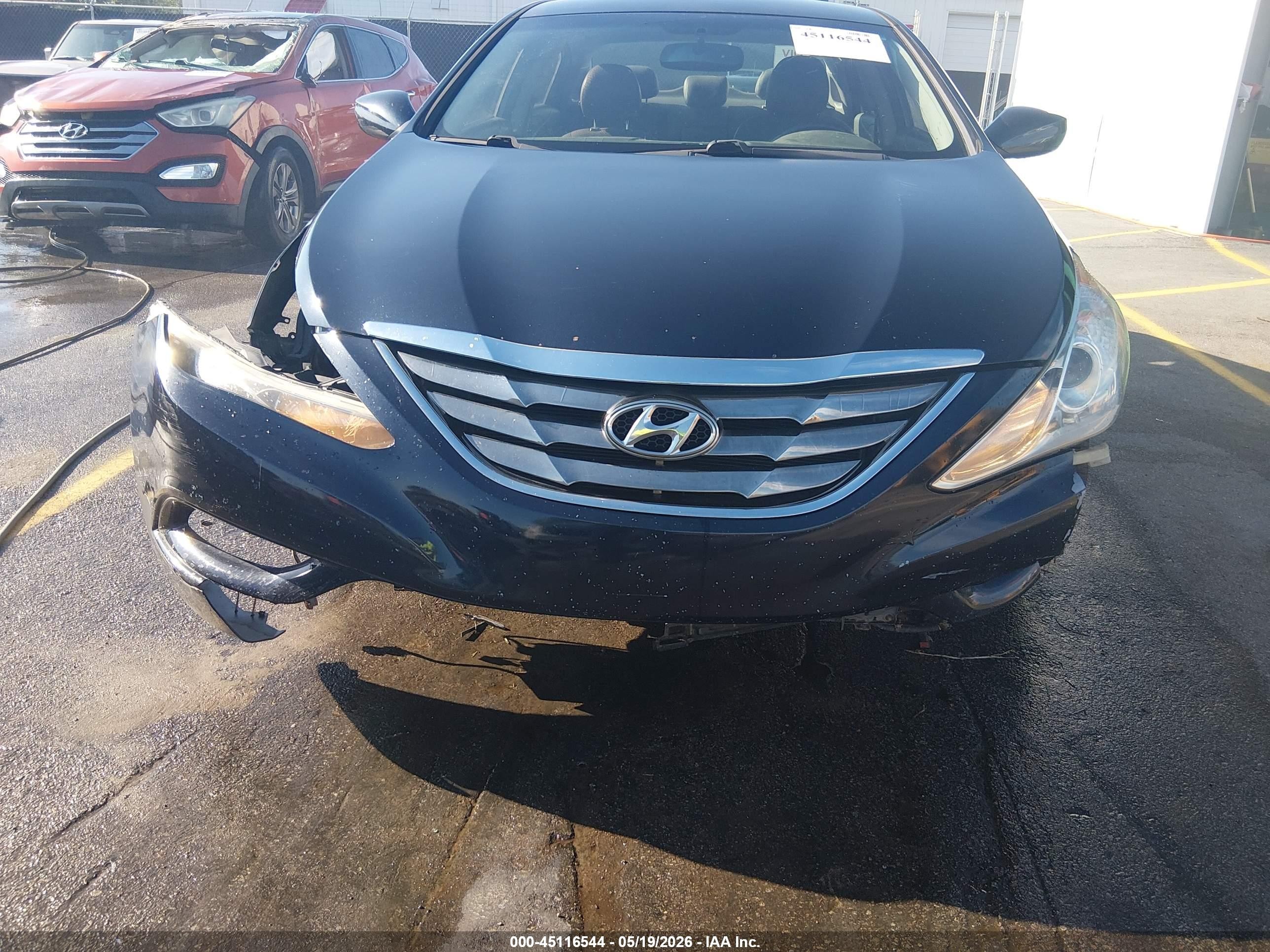 2011 Hyundai Sonata Se Blue vin: 5NPEC4AC2BH289255