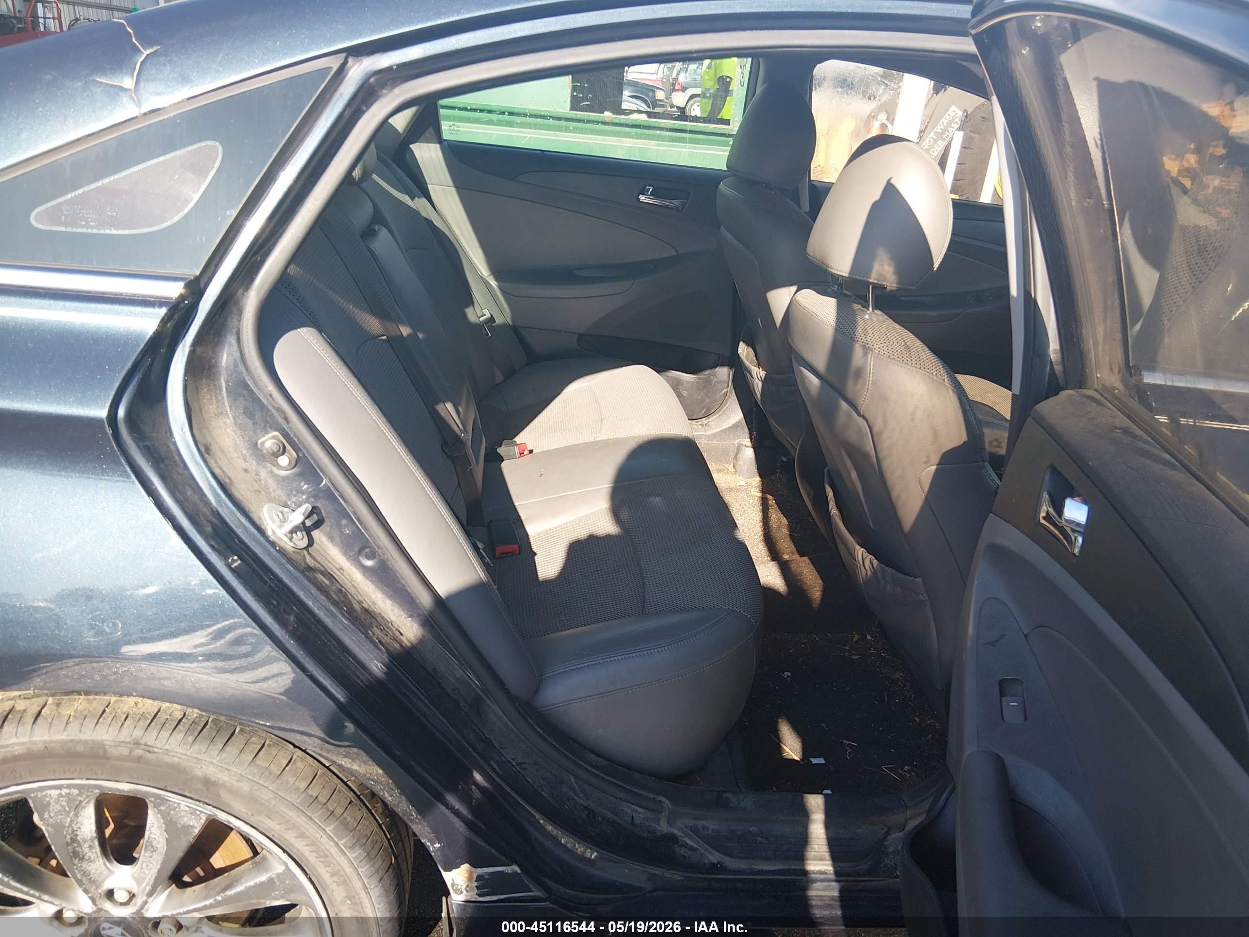 2011 Hyundai Sonata Se Blue vin: 5NPEC4AC2BH289255
