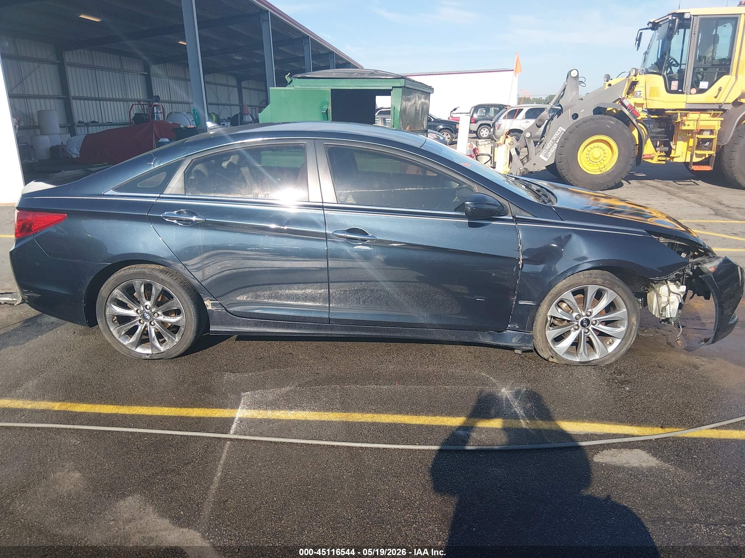 2011 Hyundai Sonata Se Blue vin: 5NPEC4AC2BH289255