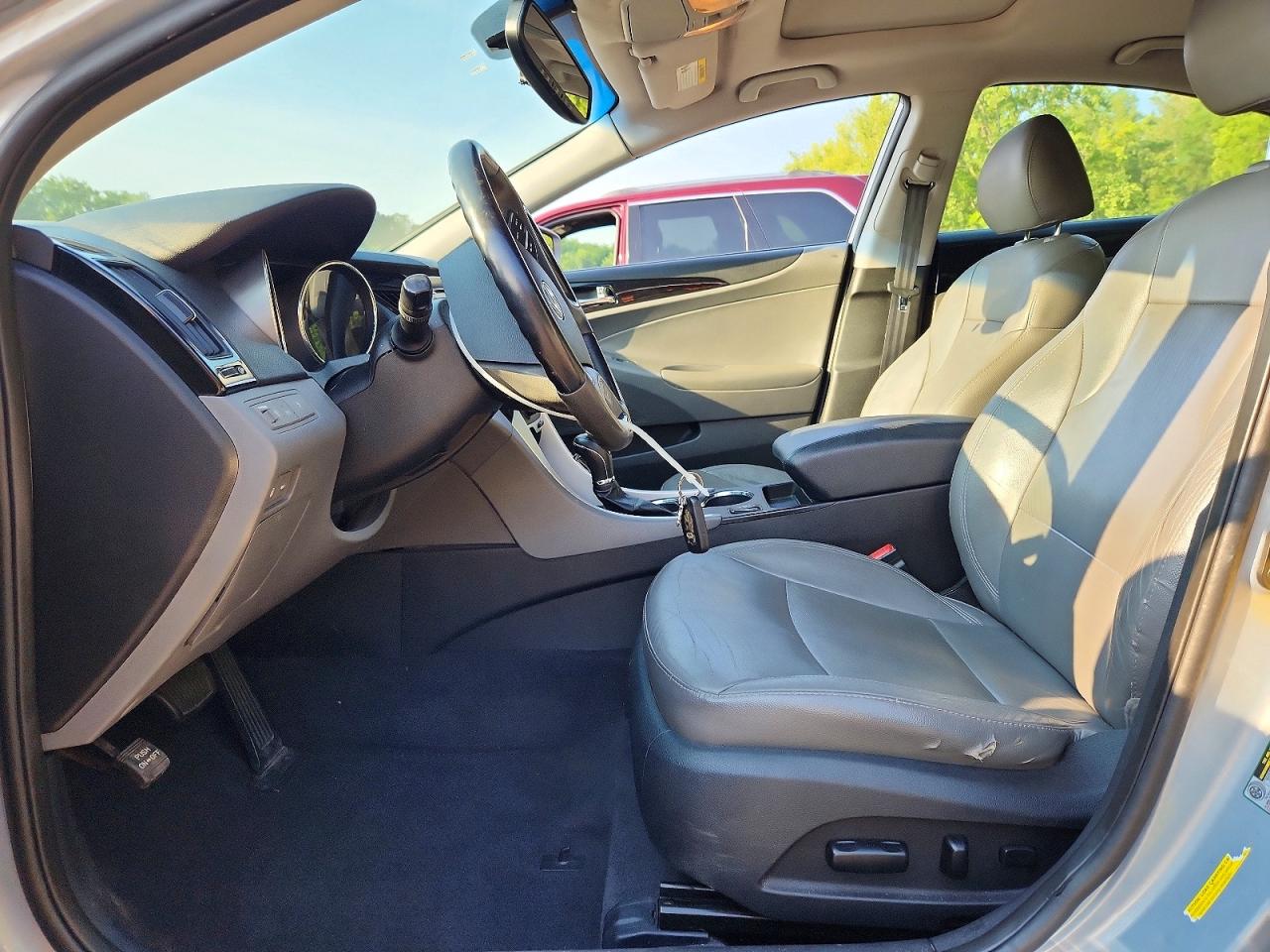 2011 Hyundai Sonata Limited Blue vin: 5NPEC4AC2BH289661