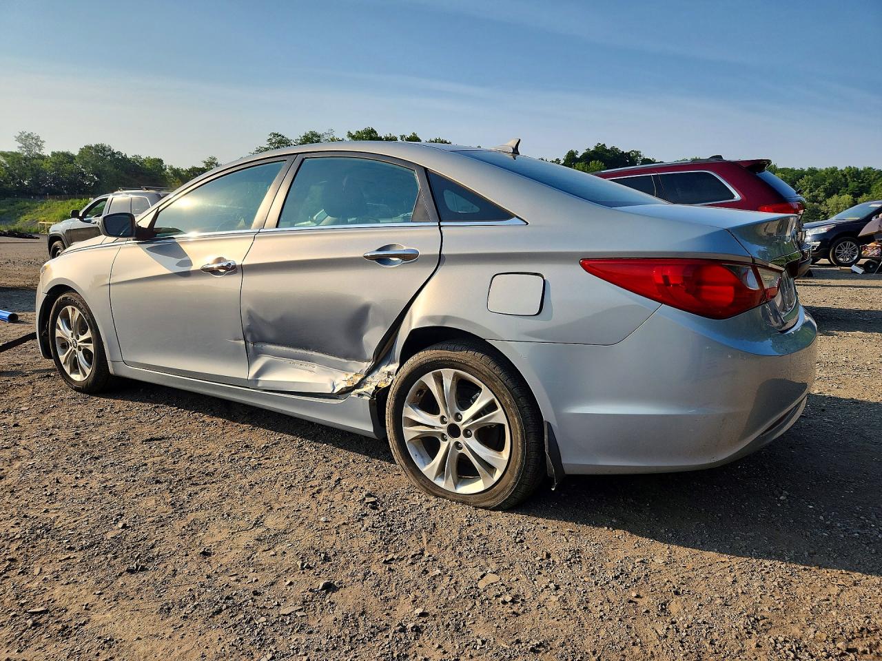 2011 Hyundai Sonata Limited Blue vin: 5NPEC4AC2BH289661
