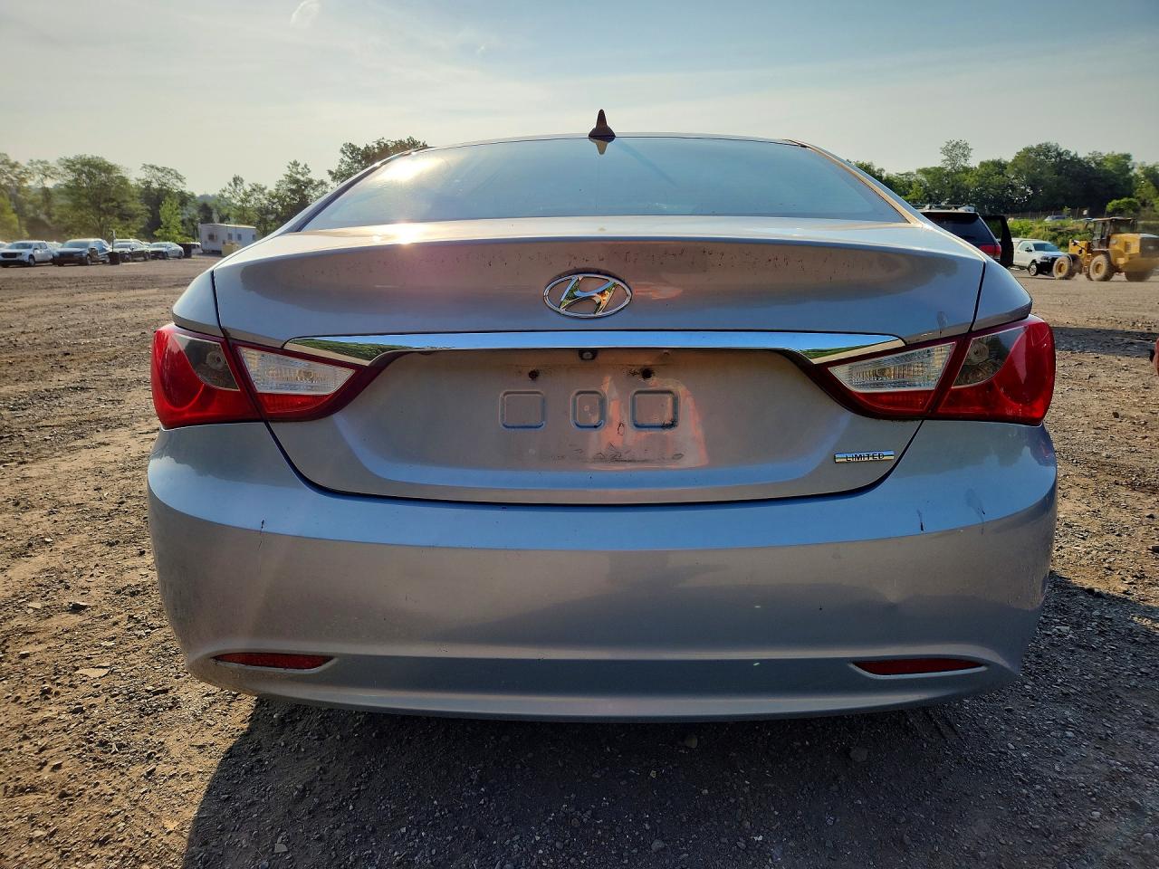 2011 Hyundai Sonata Limited Blue vin: 5NPEC4AC2BH289661