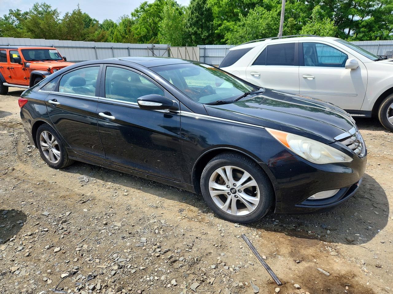 2011 Hyundai Sonata Limited Black vin: 5NPEC4AC2BH302599