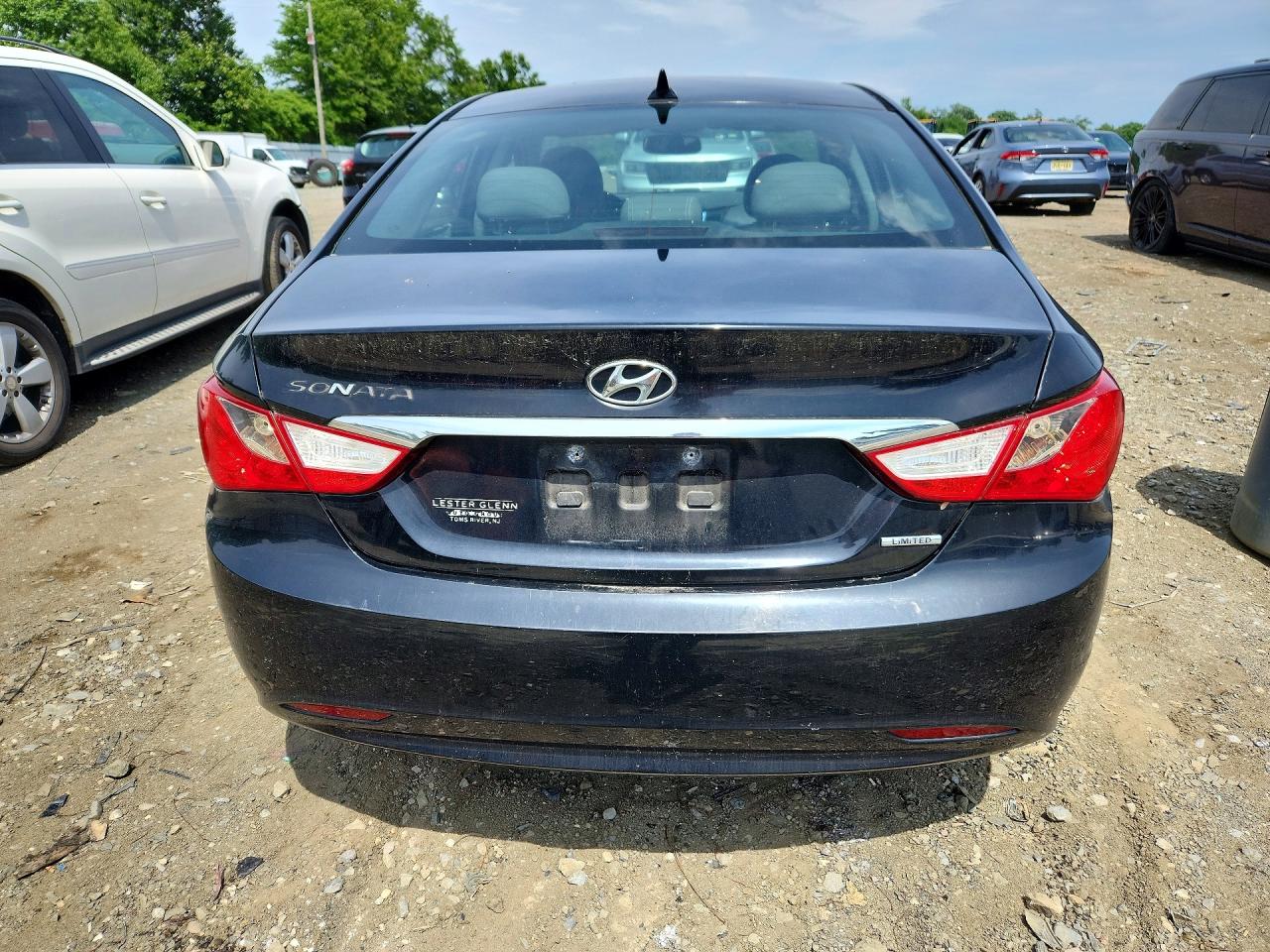 2011 Hyundai Sonata Limited Black vin: 5NPEC4AC2BH302599