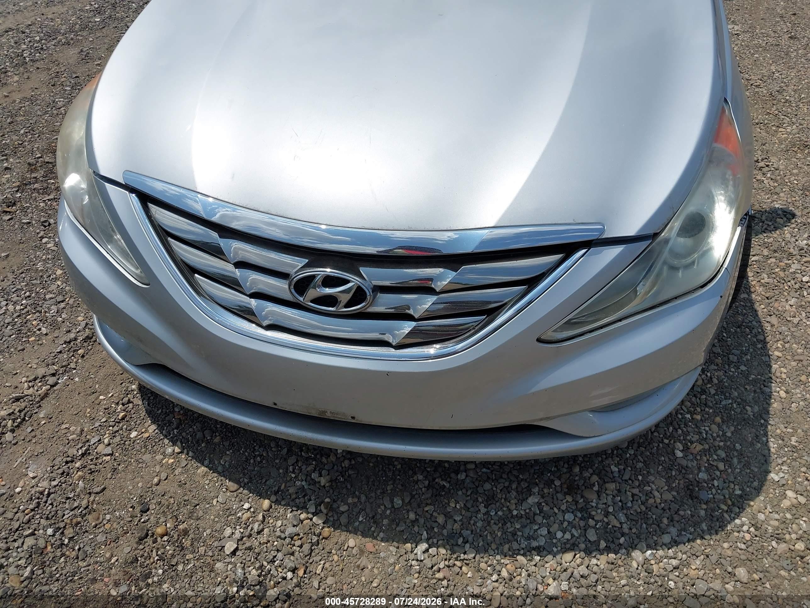 2012 Hyundai Sonata Limited Silver vin: 5NPEC4AC2CH320652
