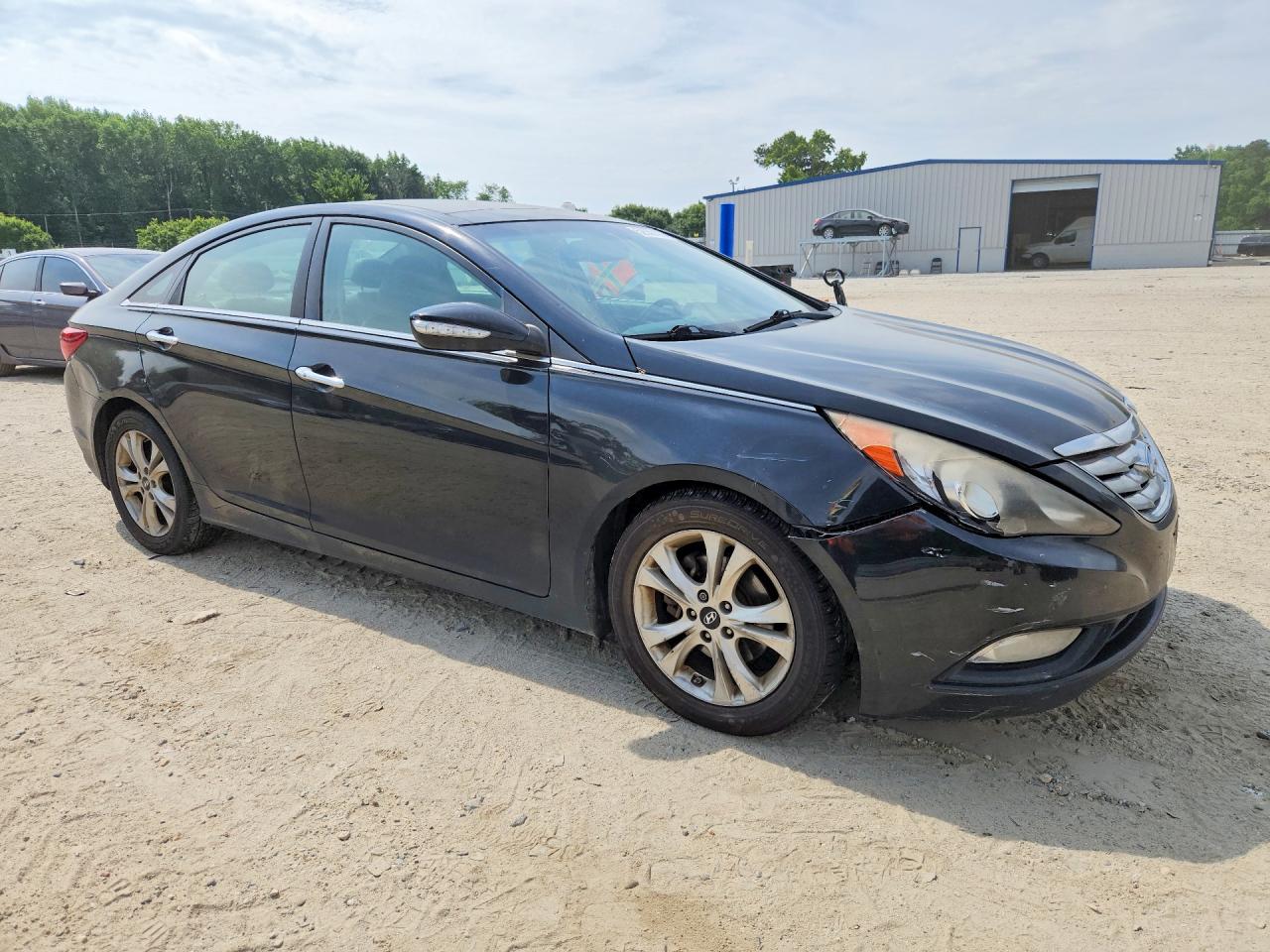 2012 Hyundai Sonata Limited Black vin: 5NPEC4AC2CH322983