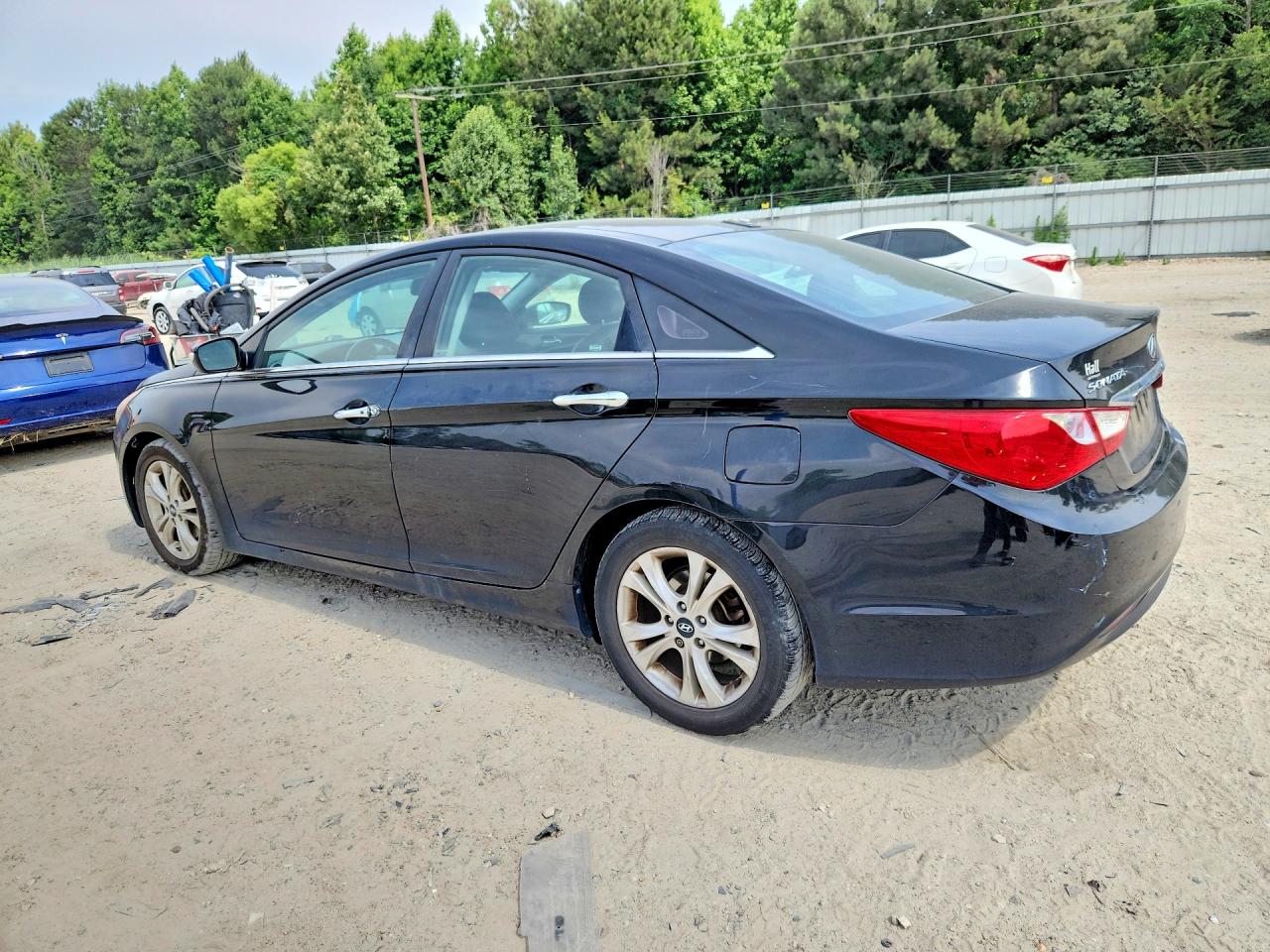 2012 Hyundai Sonata Limited Black vin: 5NPEC4AC2CH322983