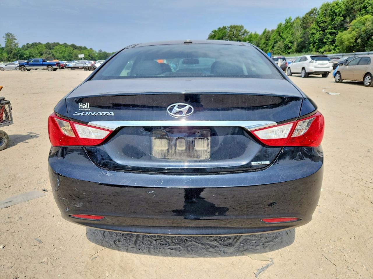 2012 Hyundai Sonata Limited Black vin: 5NPEC4AC2CH322983