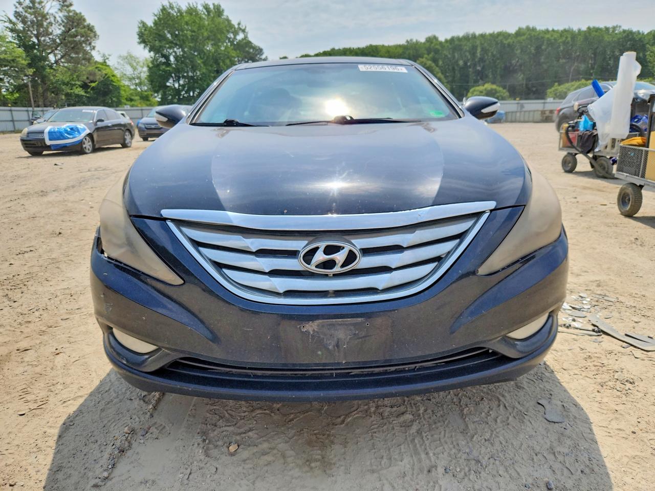 2012 Hyundai Sonata Limited Black vin: 5NPEC4AC2CH322983