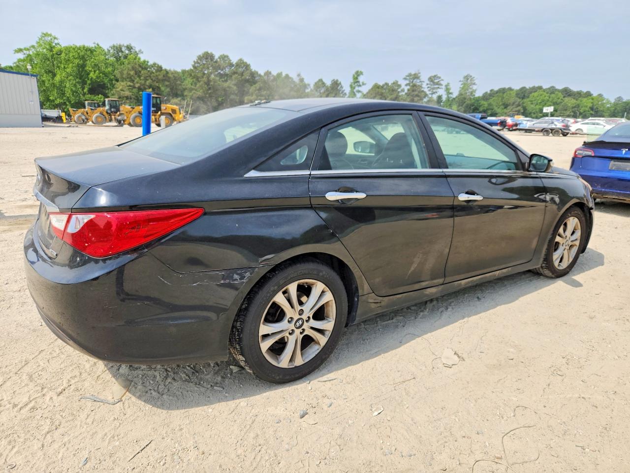 2012 Hyundai Sonata Limited Black vin: 5NPEC4AC2CH322983