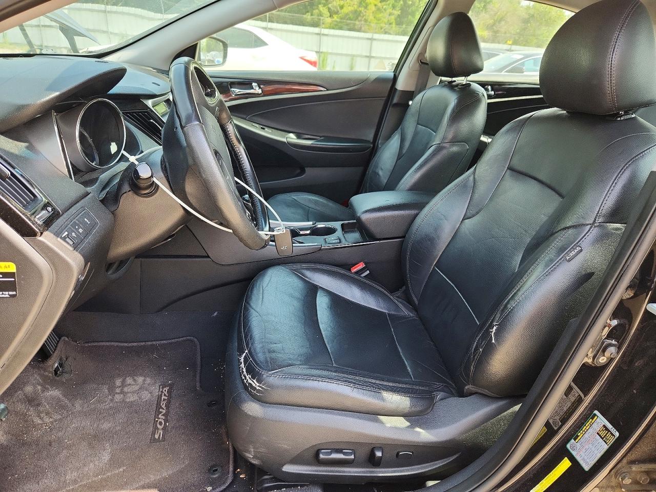 2012 Hyundai Sonata Limited Black vin: 5NPEC4AC2CH322983
