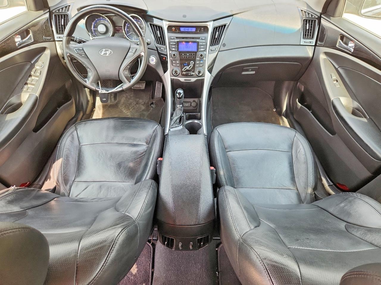 2012 Hyundai Sonata Limited Black vin: 5NPEC4AC2CH322983