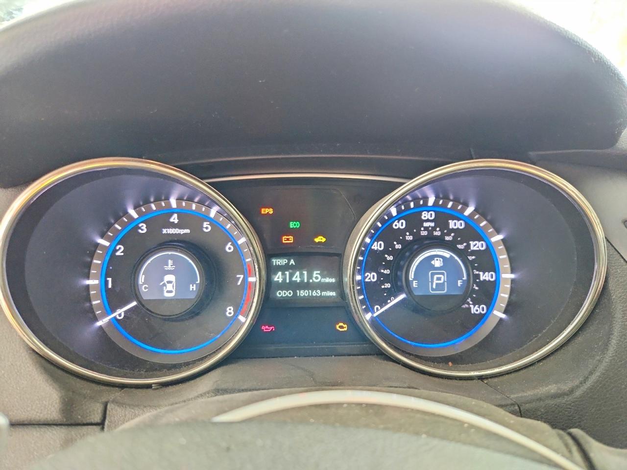 2012 Hyundai Sonata Se Blue vin: 5NPEC4AC2CH424526