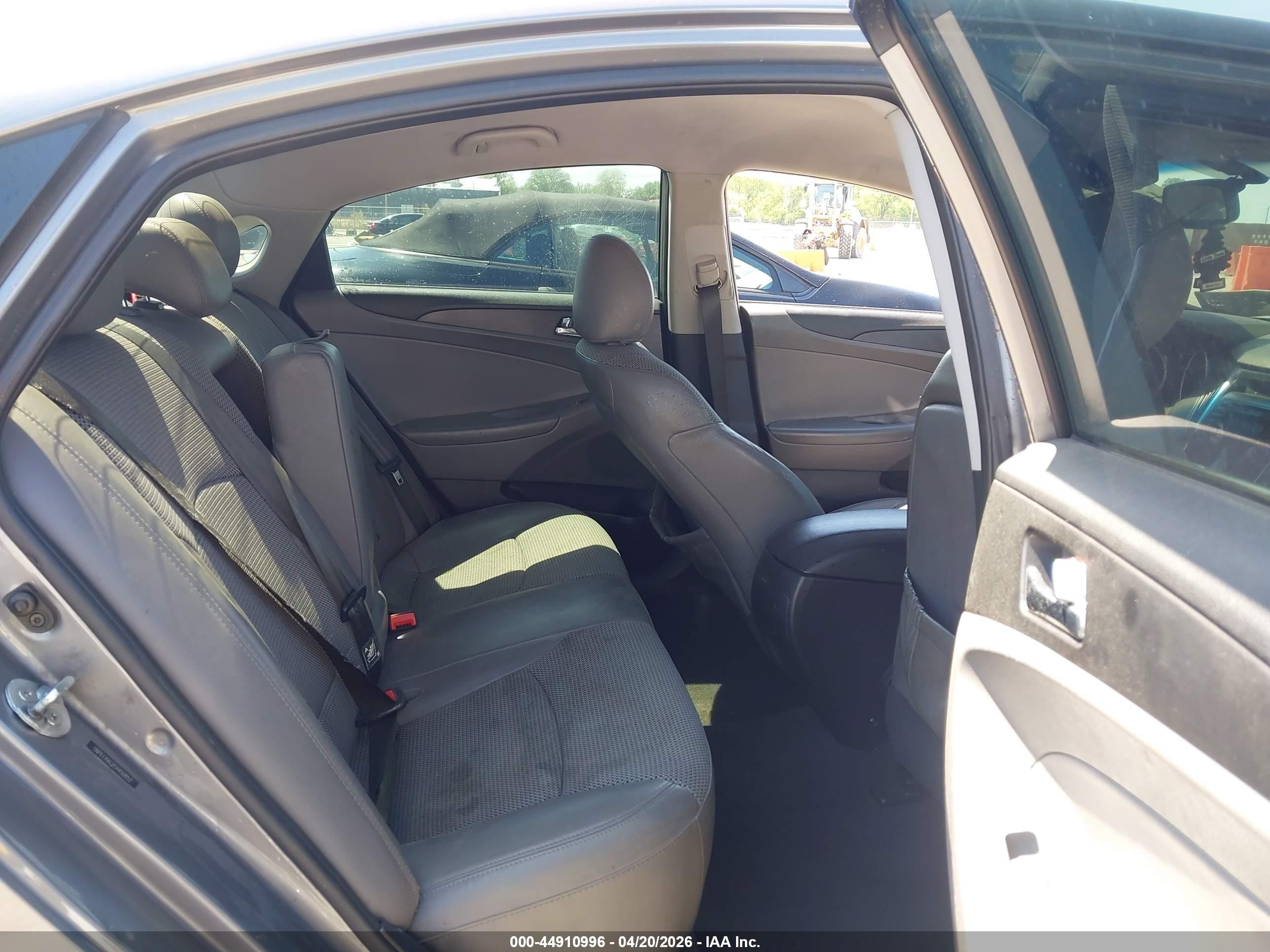 2012 Hyundai Sonata Se Gray vin: 5NPEC4AC2CH450852