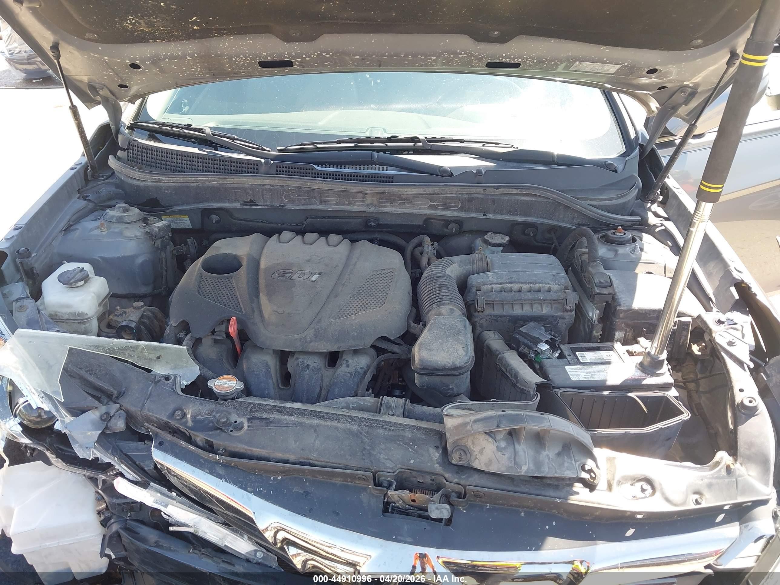 2012 Hyundai Sonata Se Gray vin: 5NPEC4AC2CH450852