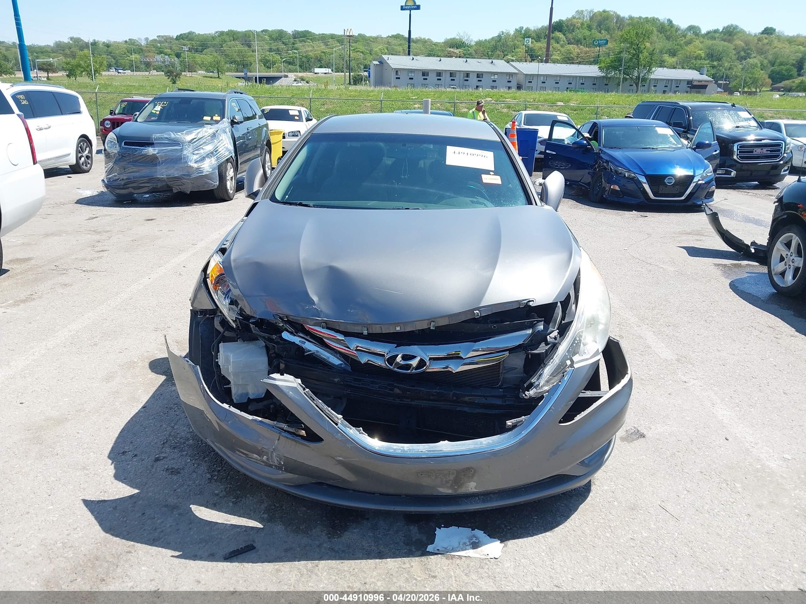 2012 Hyundai Sonata Se Gray vin: 5NPEC4AC2CH450852