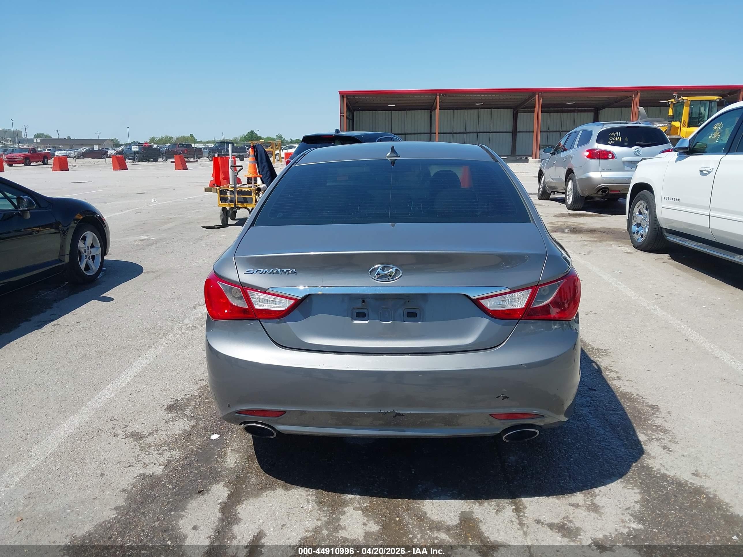 2012 Hyundai Sonata Se Gray vin: 5NPEC4AC2CH450852