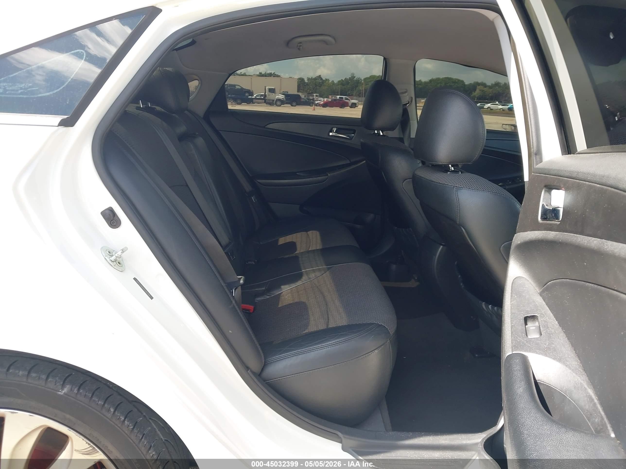 2012 Hyundai Sonata Se Белый vin: 5NPEC4AC2CH461916
