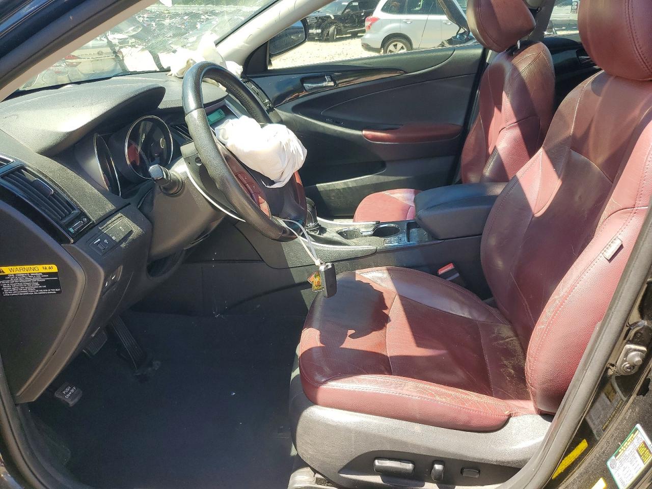 2012 Hyundai Sonata Limited Black vin: 5NPEC4AC2CH480675