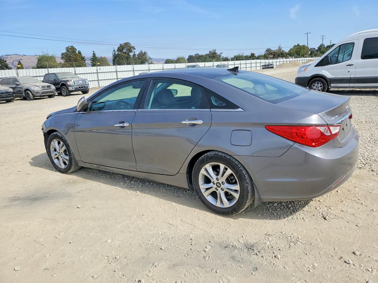 2012 Hyundai Sonata Limited Gray vin: 5NPEC4AC2CH486492
