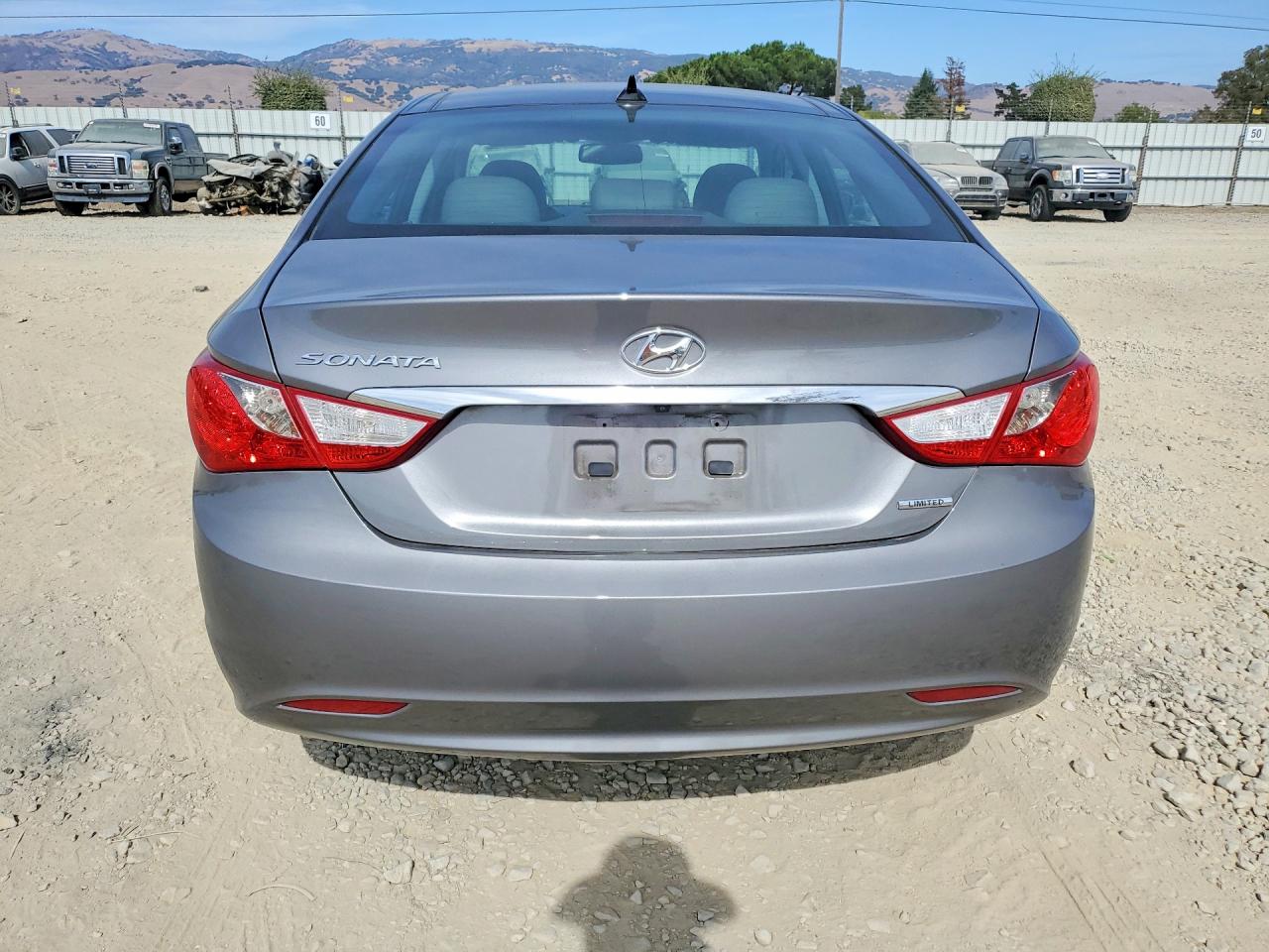 2012 Hyundai Sonata Limited Gray vin: 5NPEC4AC2CH486492