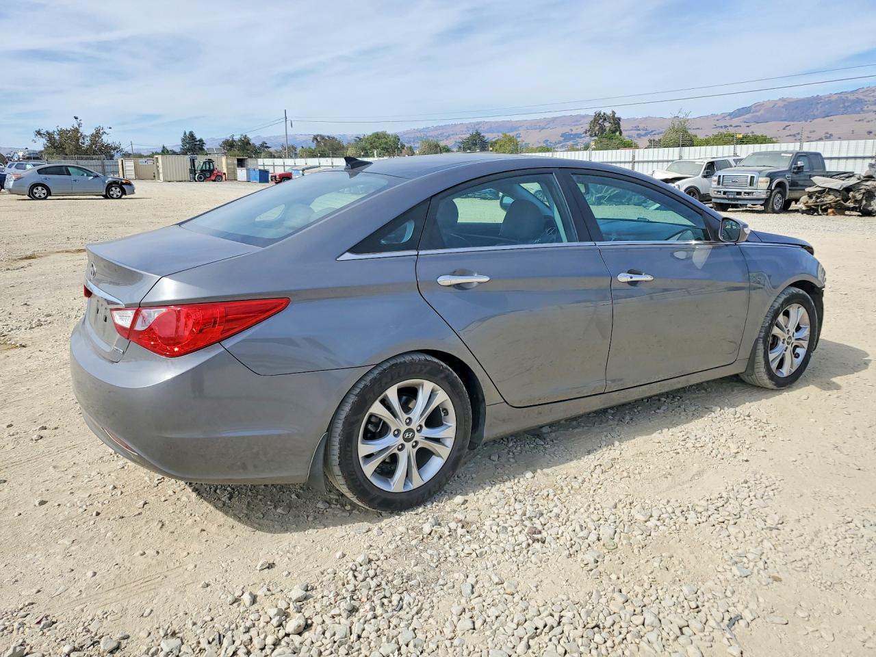 2012 Hyundai Sonata Limited Gray vin: 5NPEC4AC2CH486492