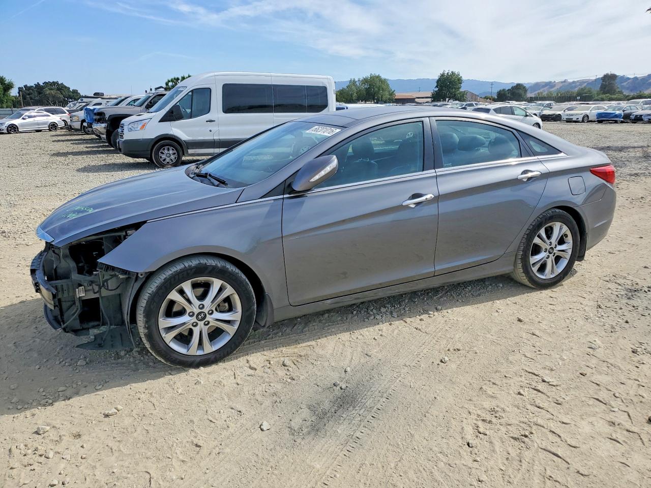2012 Hyundai Sonata Limited Gray vin: 5NPEC4AC2CH486492