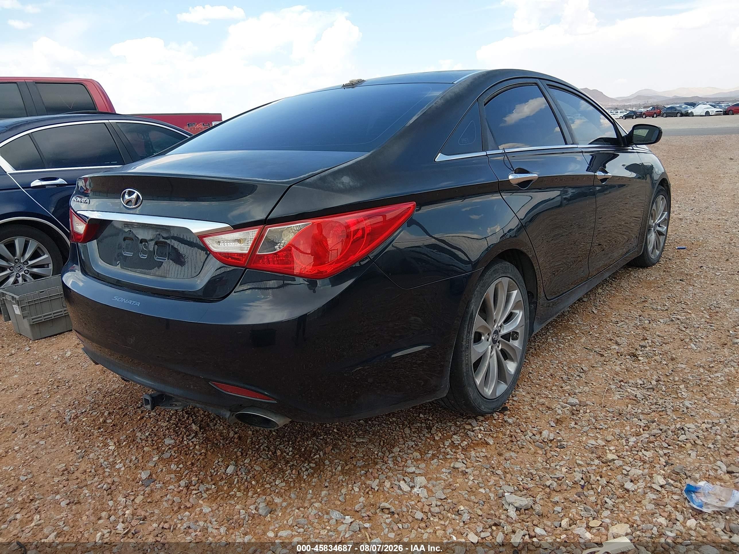 2012 Hyundai Sonata Se Dark Blue vin: 5NPEC4AC2CH502416