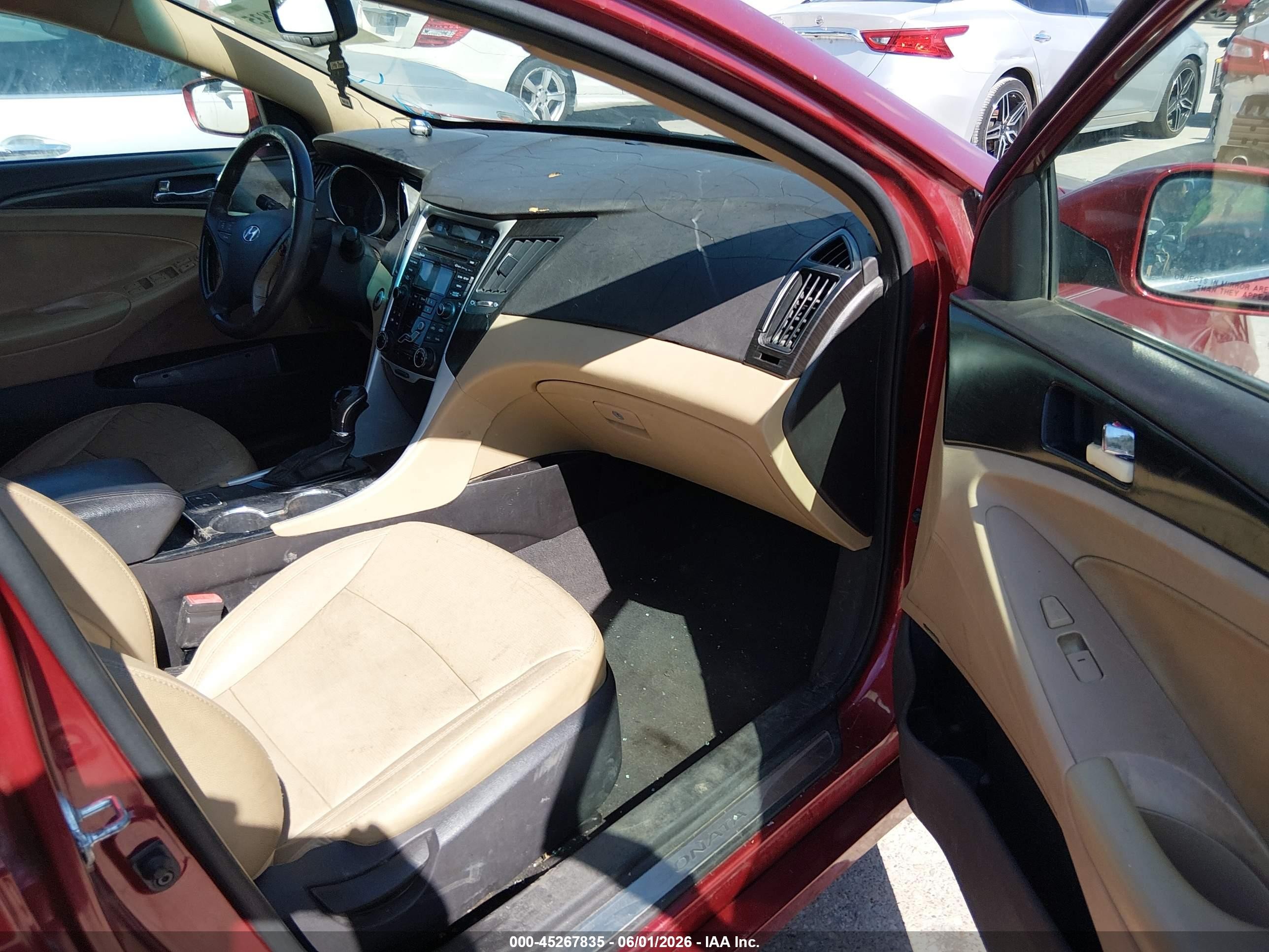 2013 Hyundai Sonata Limited Burgundy vin: 5NPEC4AC2DH520223