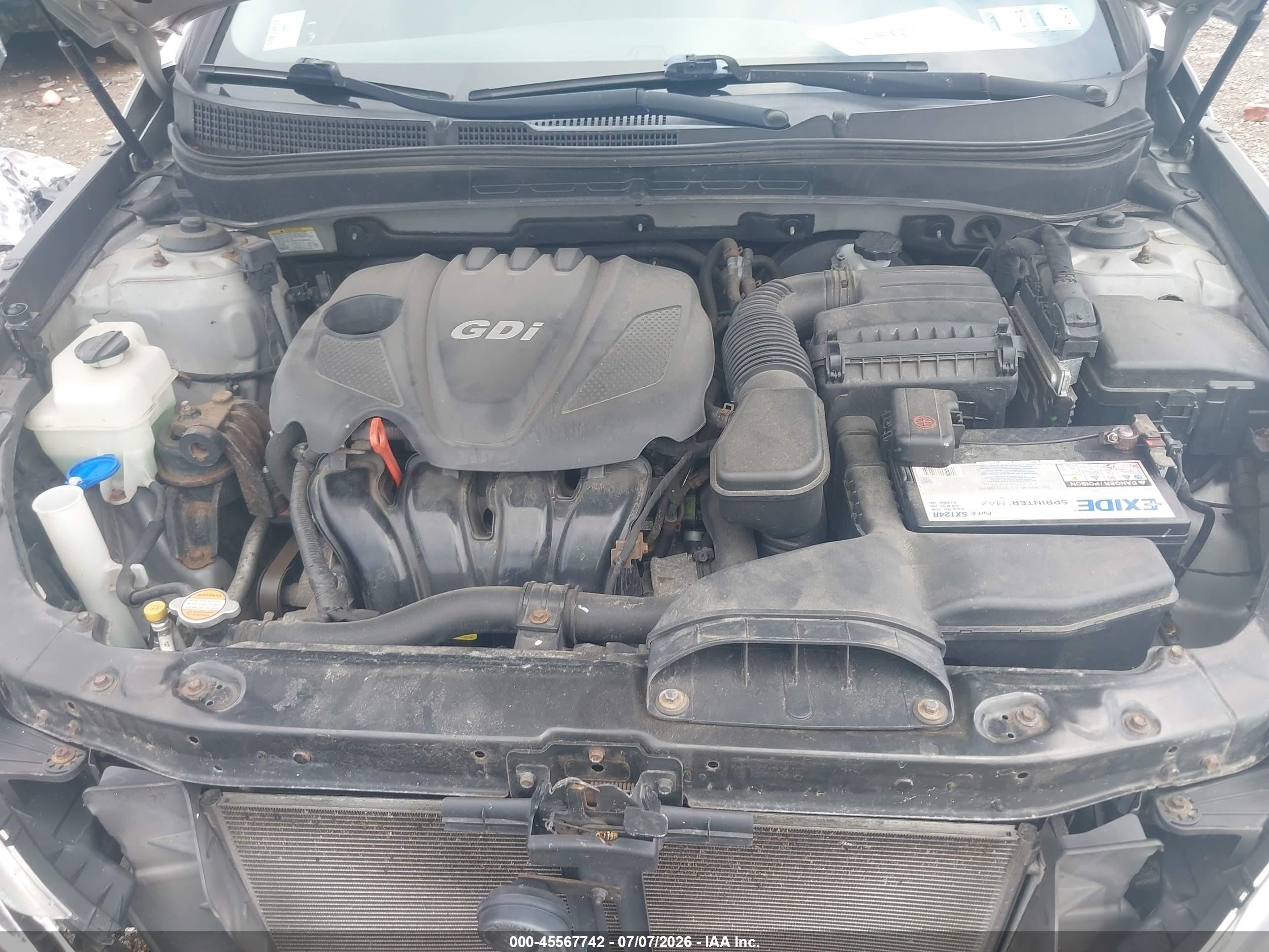2013 Hyundai Sonata Se Silver vin: 5NPEC4AC2DH524336