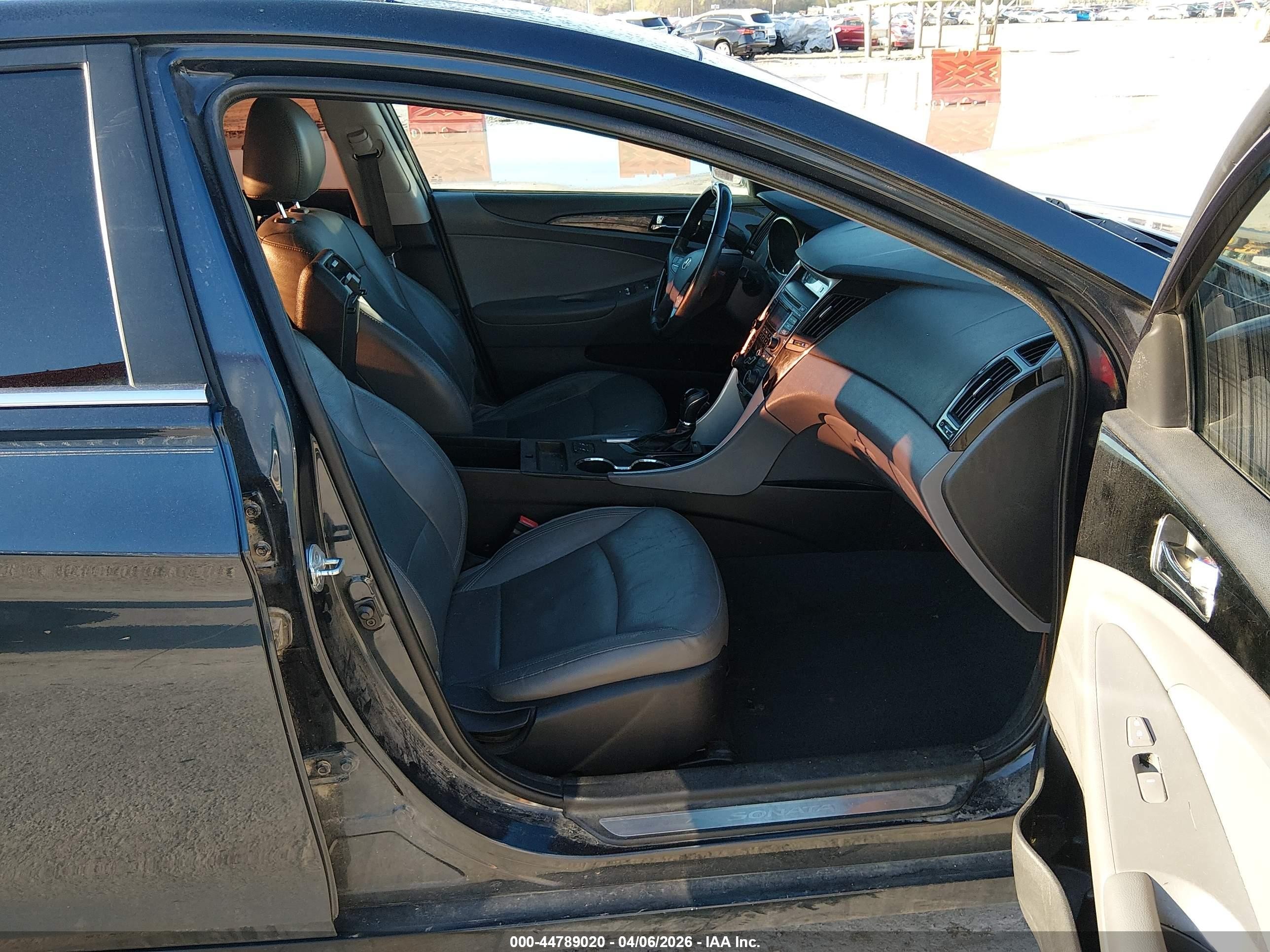 2013 Hyundai Sonata Limited Black vin: 5NPEC4AC2DH527219